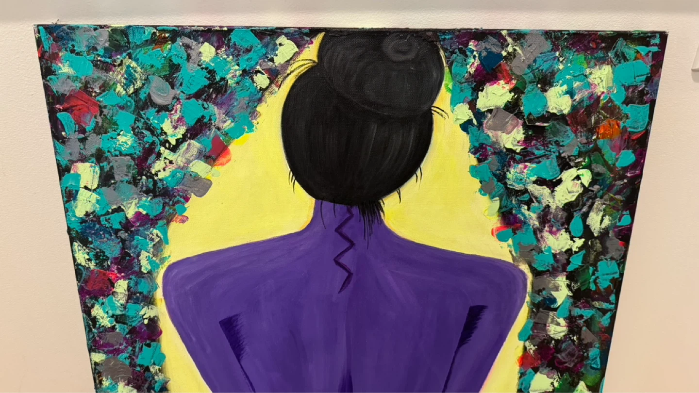 Sparkling and Broken Painting by Genevieve Ramos (2020) - photo 3