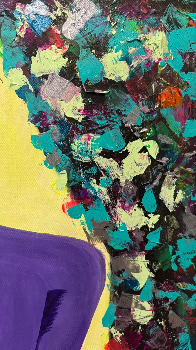 Sparkling and Broken Painting by Genevieve Ramos (2020) - photo 4