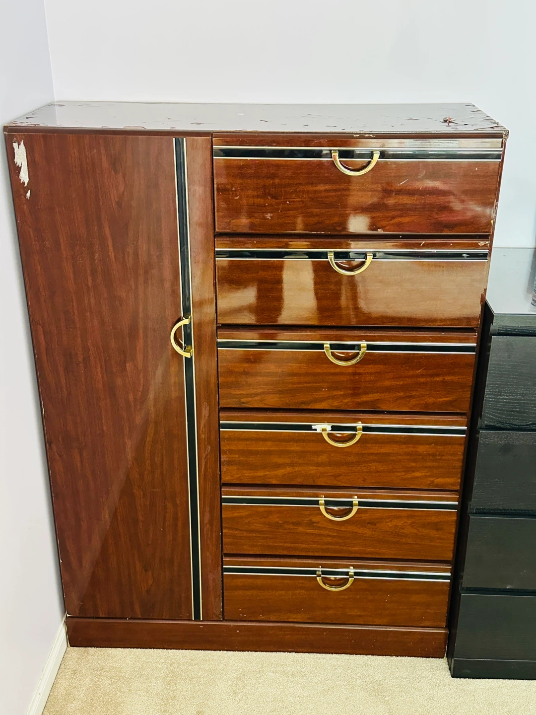 Wardrobe dresser with 6 Drawers - photo 2