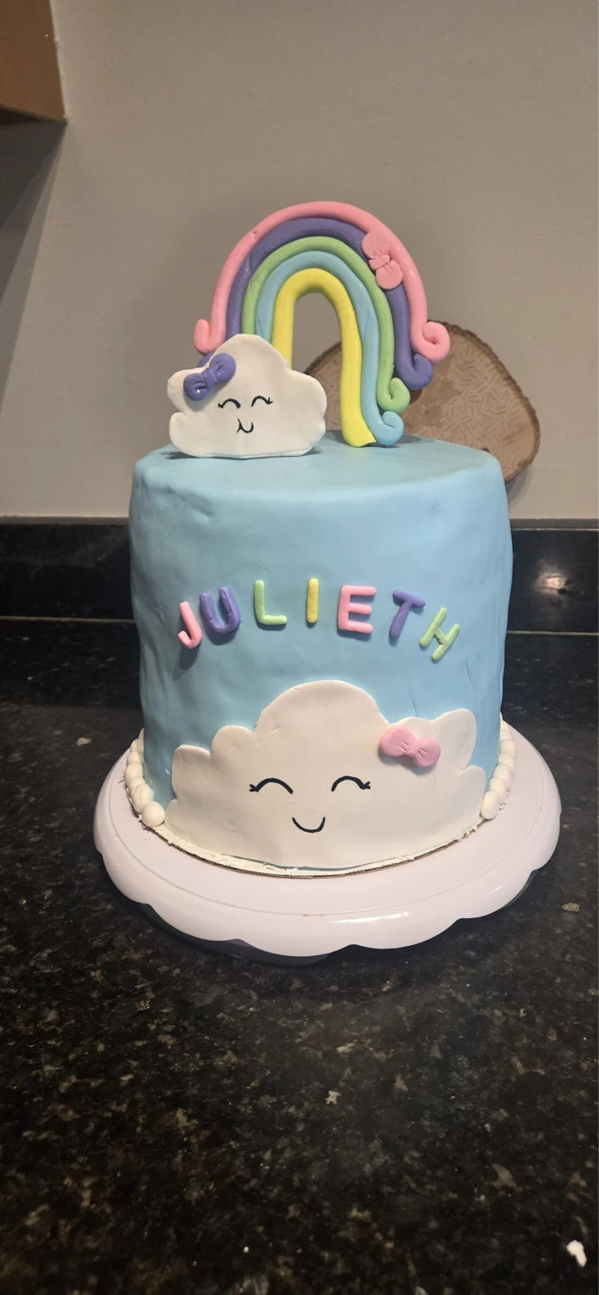 Custom "Julieth" Birthday Cake