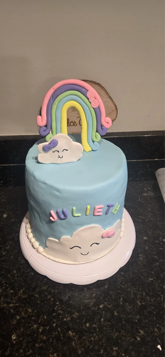 Custom "Julieth" Birthday Cake - photo 2