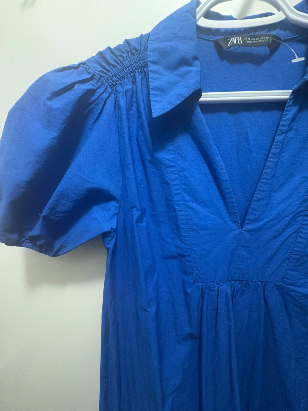 ZARA Blue Dress - Size XS