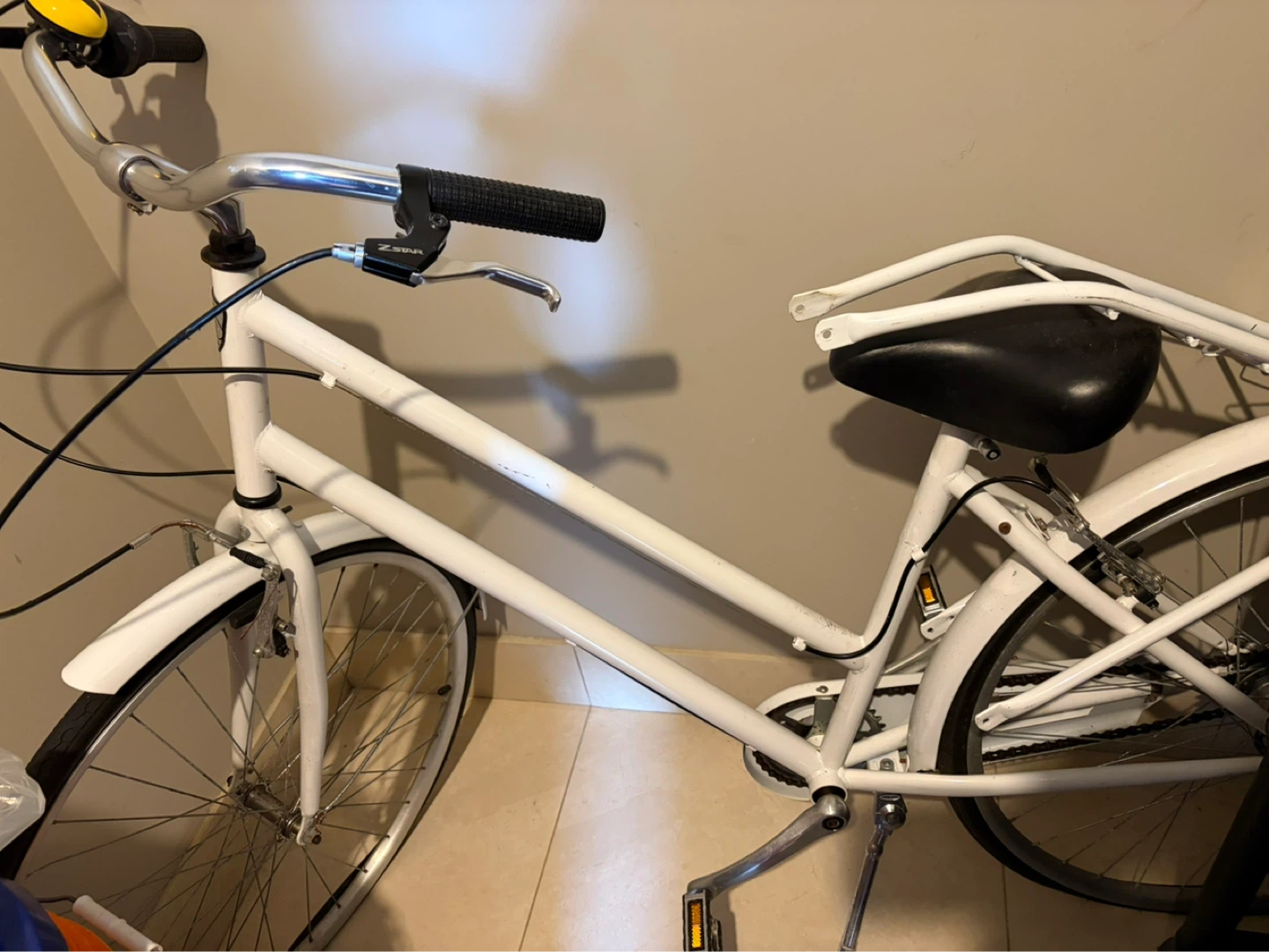 White Cruiser Bicycle
