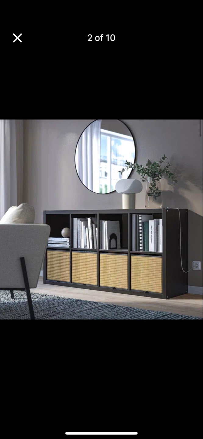 IKEA Kallax 8-Cube Storage Shelf