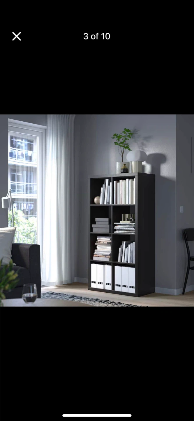 IKEA Kallax 8-Cube Storage Shelf - photo 3