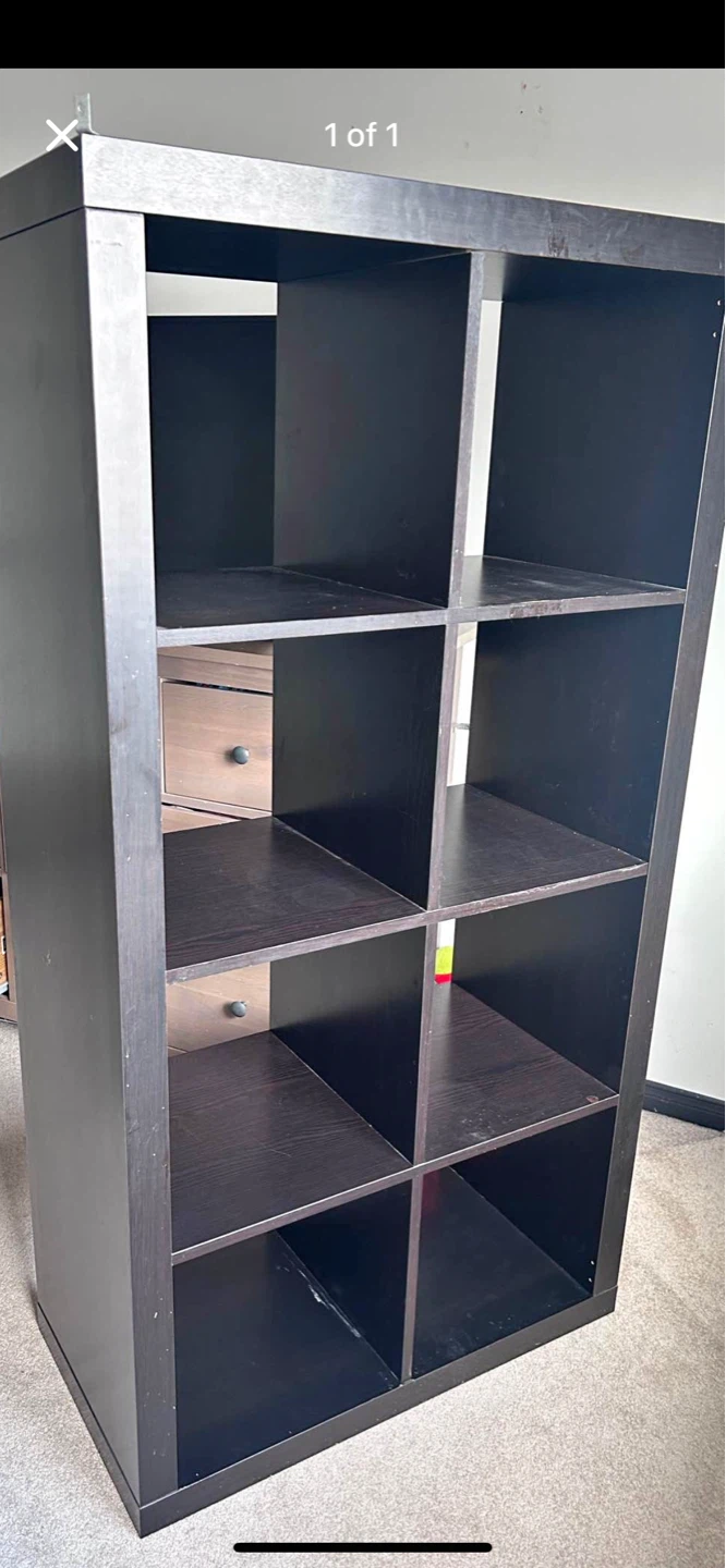 IKEA Kallax 8-Cube Storage Shelf - photo 2
