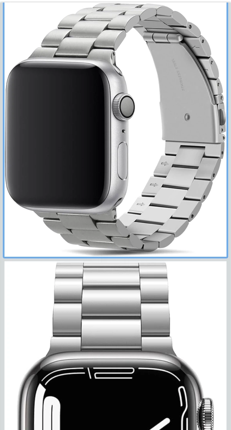Stainless Steel Watch Band for Apple Watch (42/44mm)