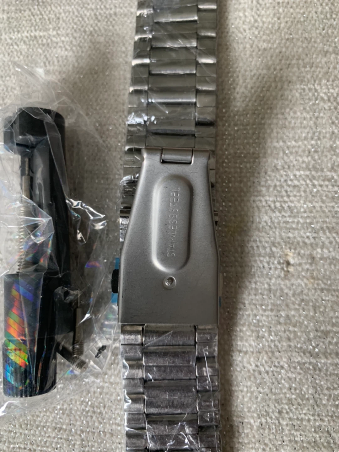 Stainless Steel Watch Band for Apple Watch (42/44mm) - photo 4
