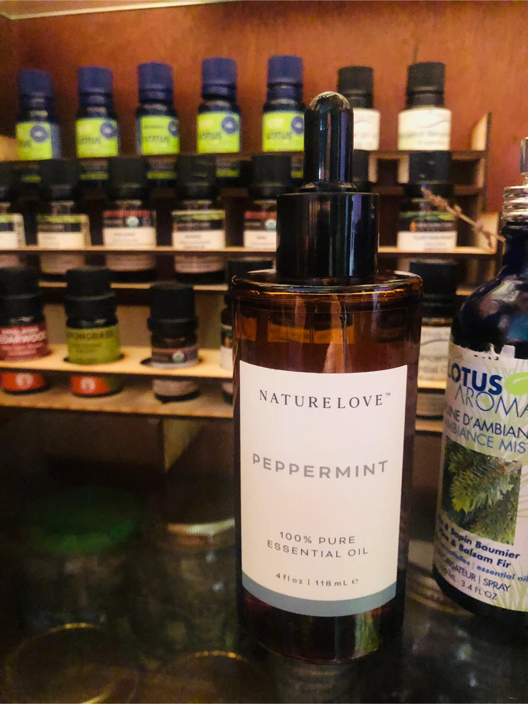 NEW Nature Love Peppermint 100% Pure Essential Oil 4 oz