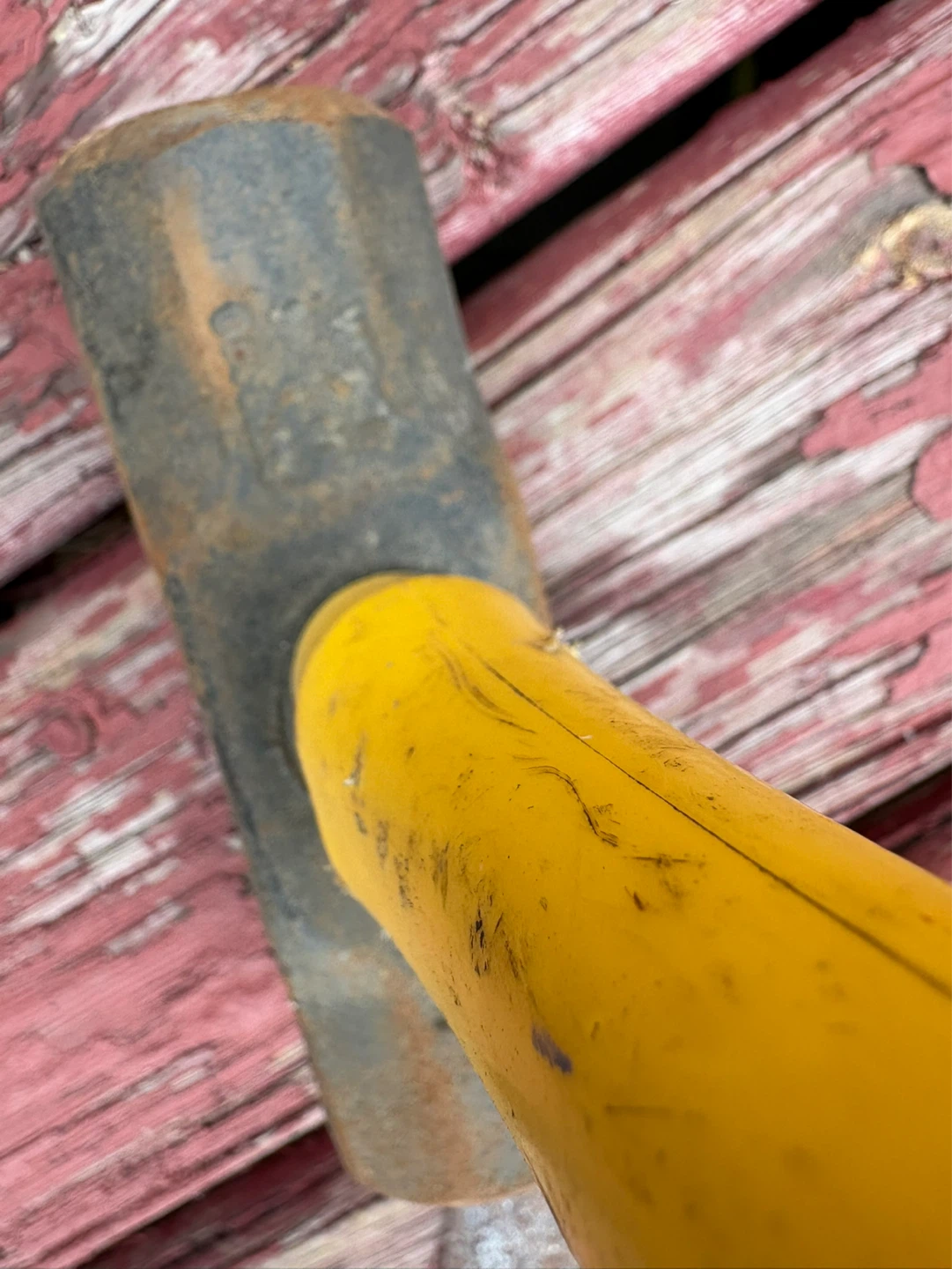 Assorted Hand Tools: Sledgehammer, Axe, Pipe Wrench, Saw - photo 5