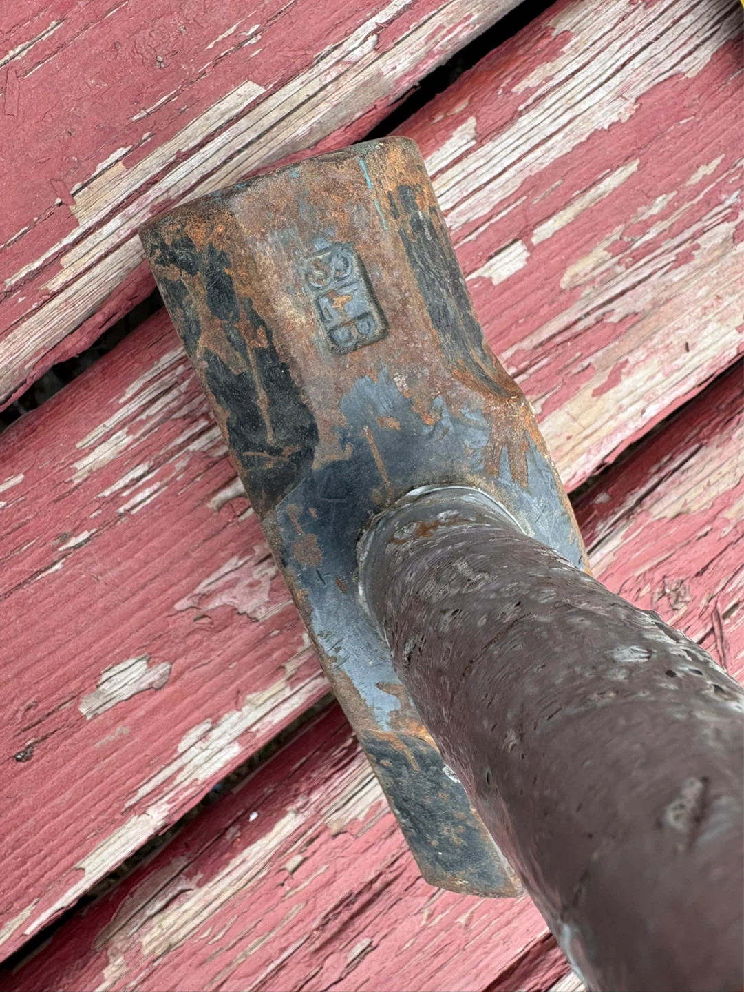 Assorted Hand Tools: Sledgehammer, Axe, Pipe Wrench, Saw - photo 3