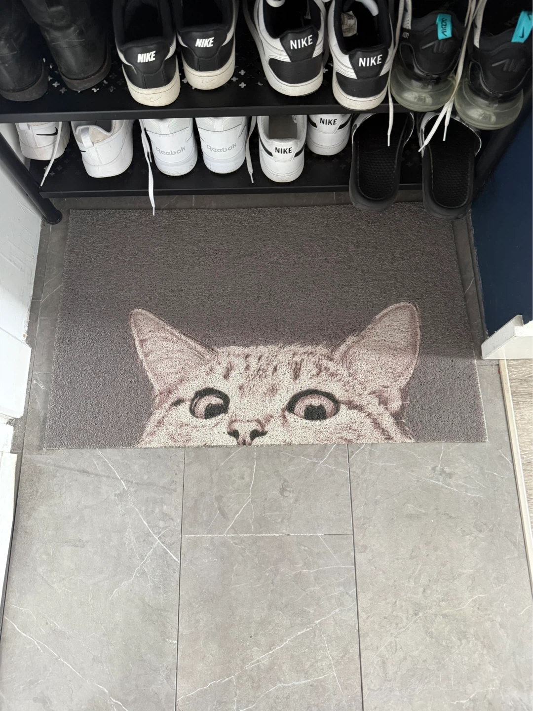 Cute Cat Face Doormat