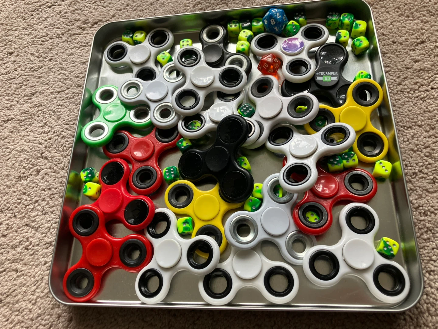 Metal Fidget Spinners Collection