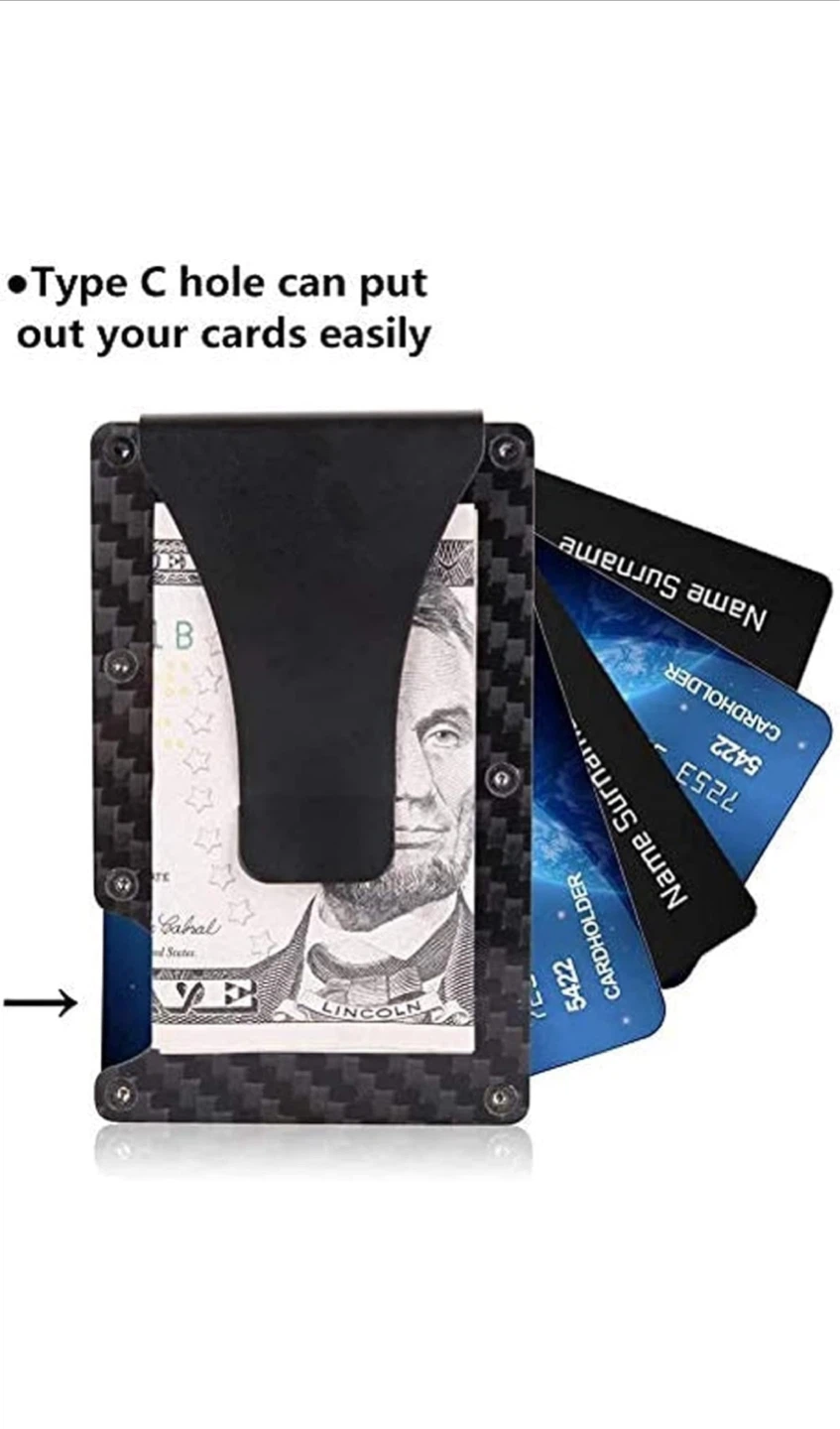 Carbon Fiber Money Clip Wallet - photo 5