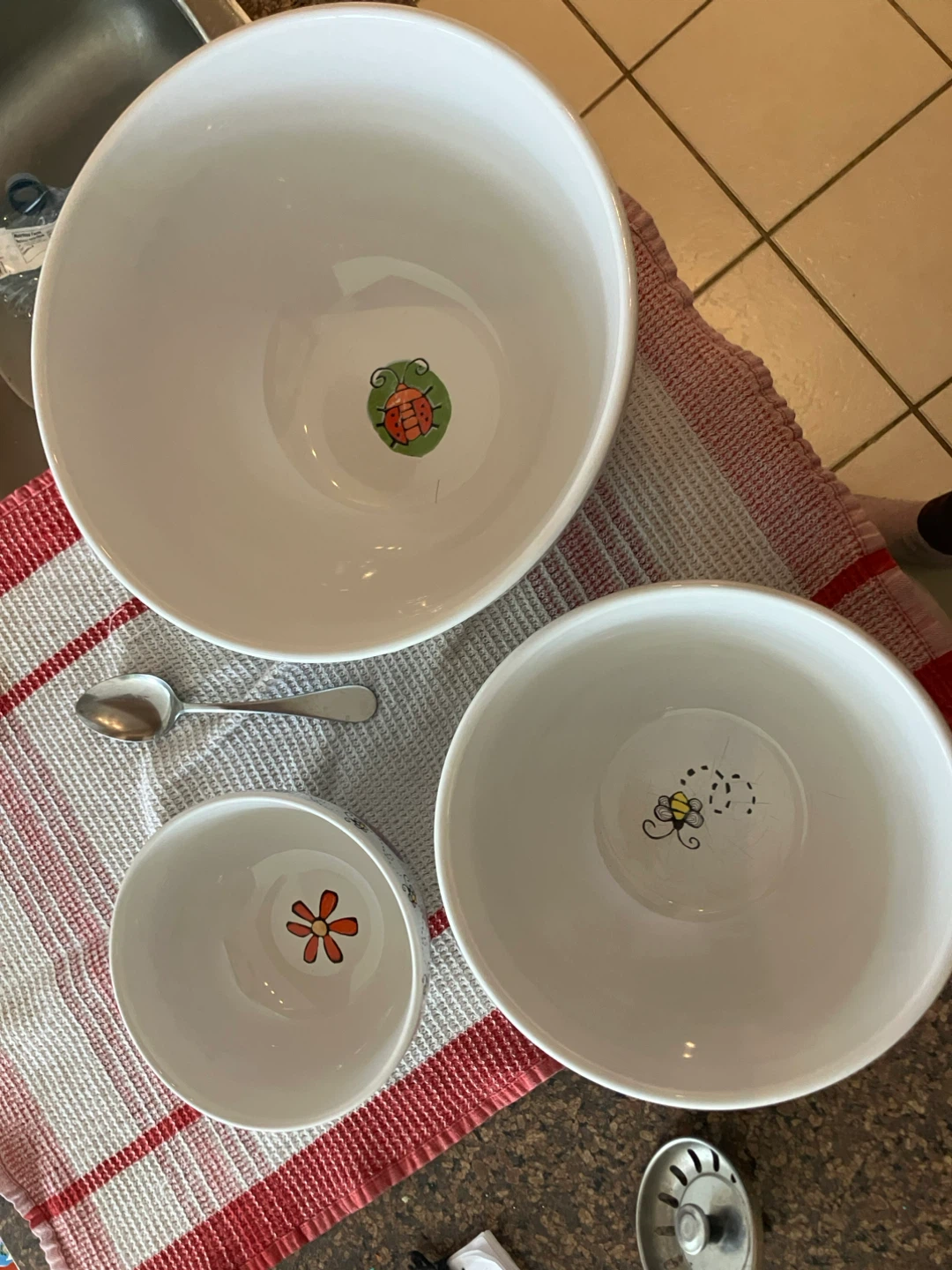 Set of 3 Ursula Dodge Living Garden Nesting Bowls - photo 2