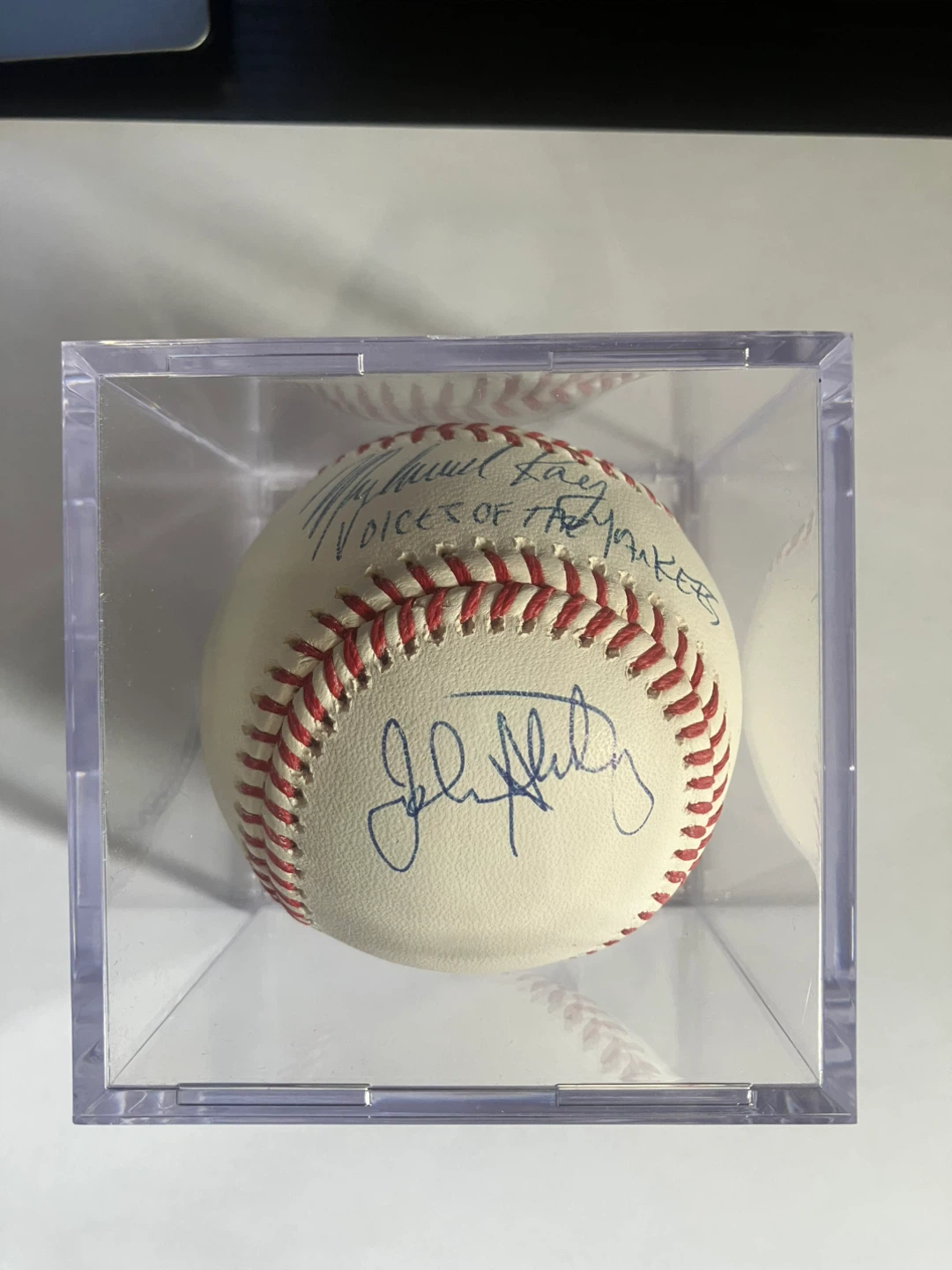 Michael Kay, John Sterling, and Suzyn Waldman Signed Baseball - photo 5