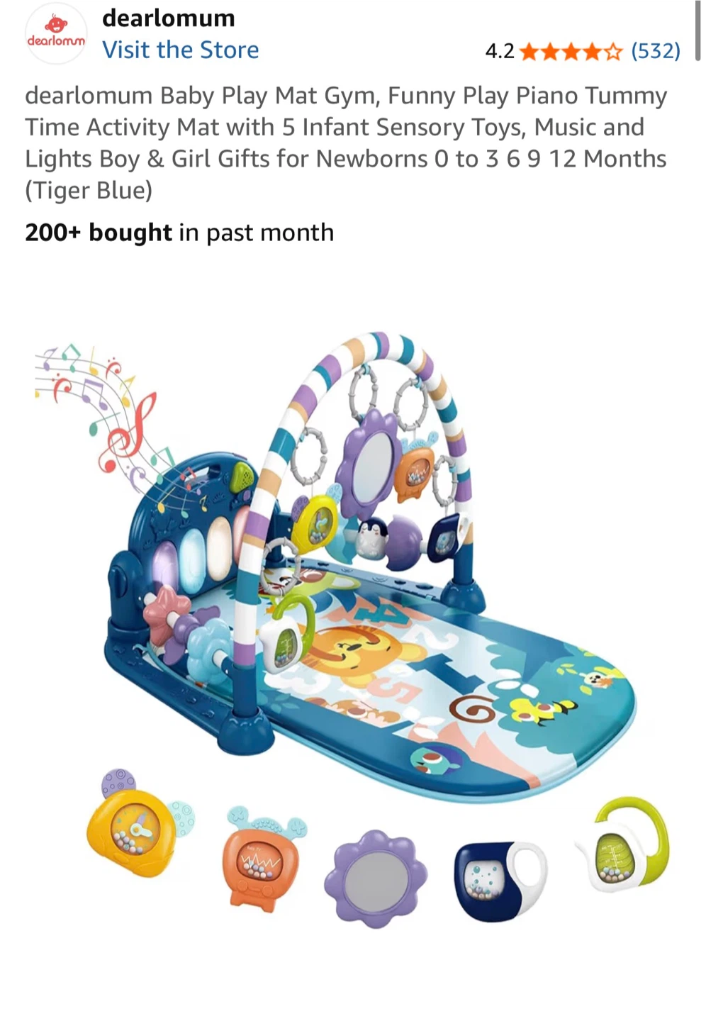 Baby Play Mat Gym - photo 2