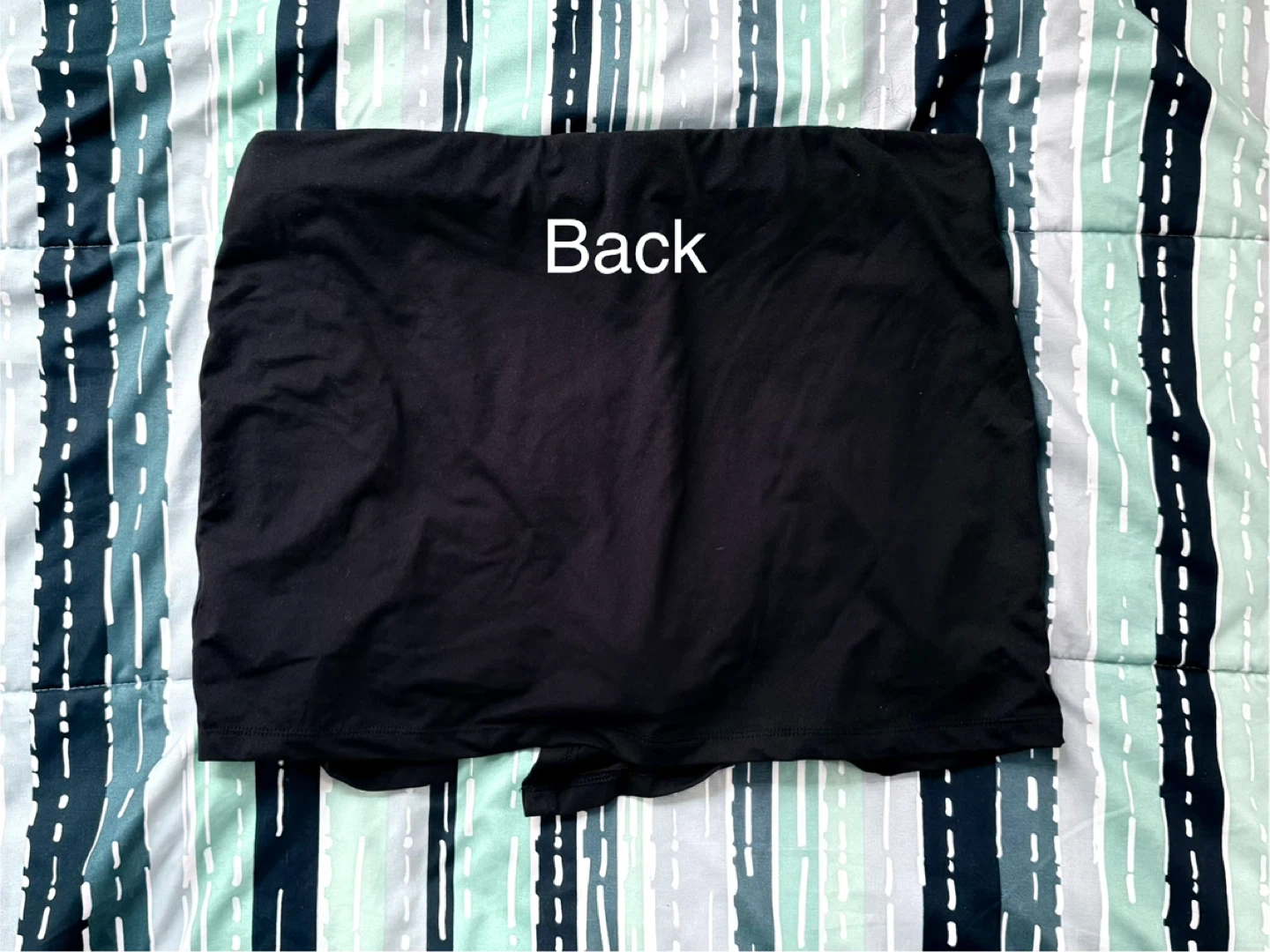 Black Slit Mini Skirt - photo 3