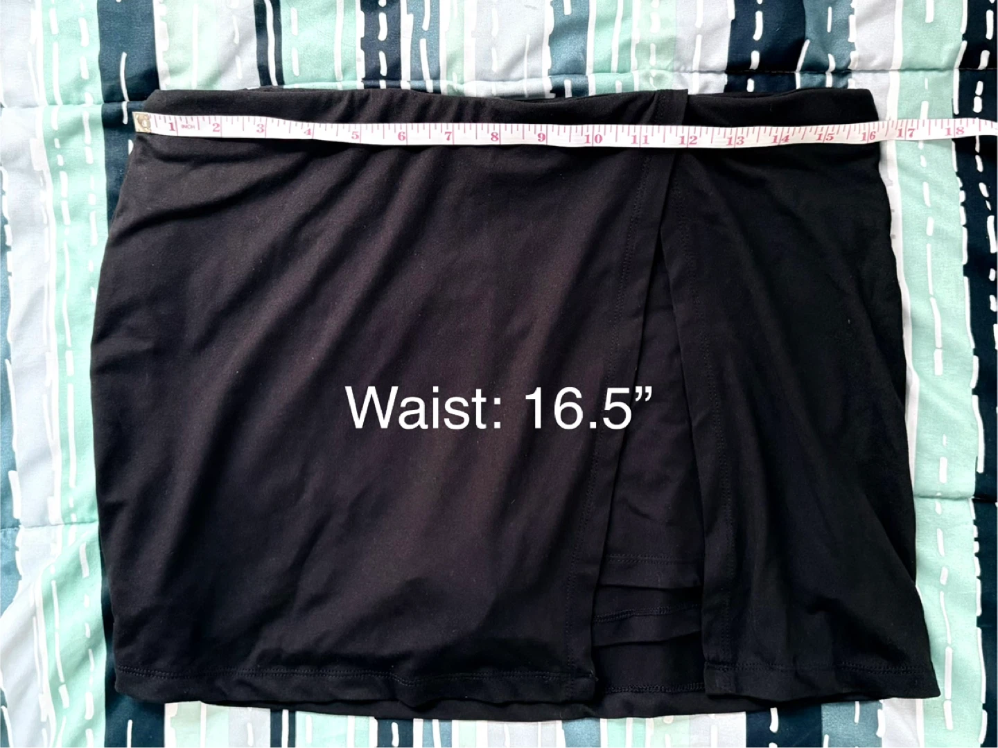 Black Slit Mini Skirt - photo 5