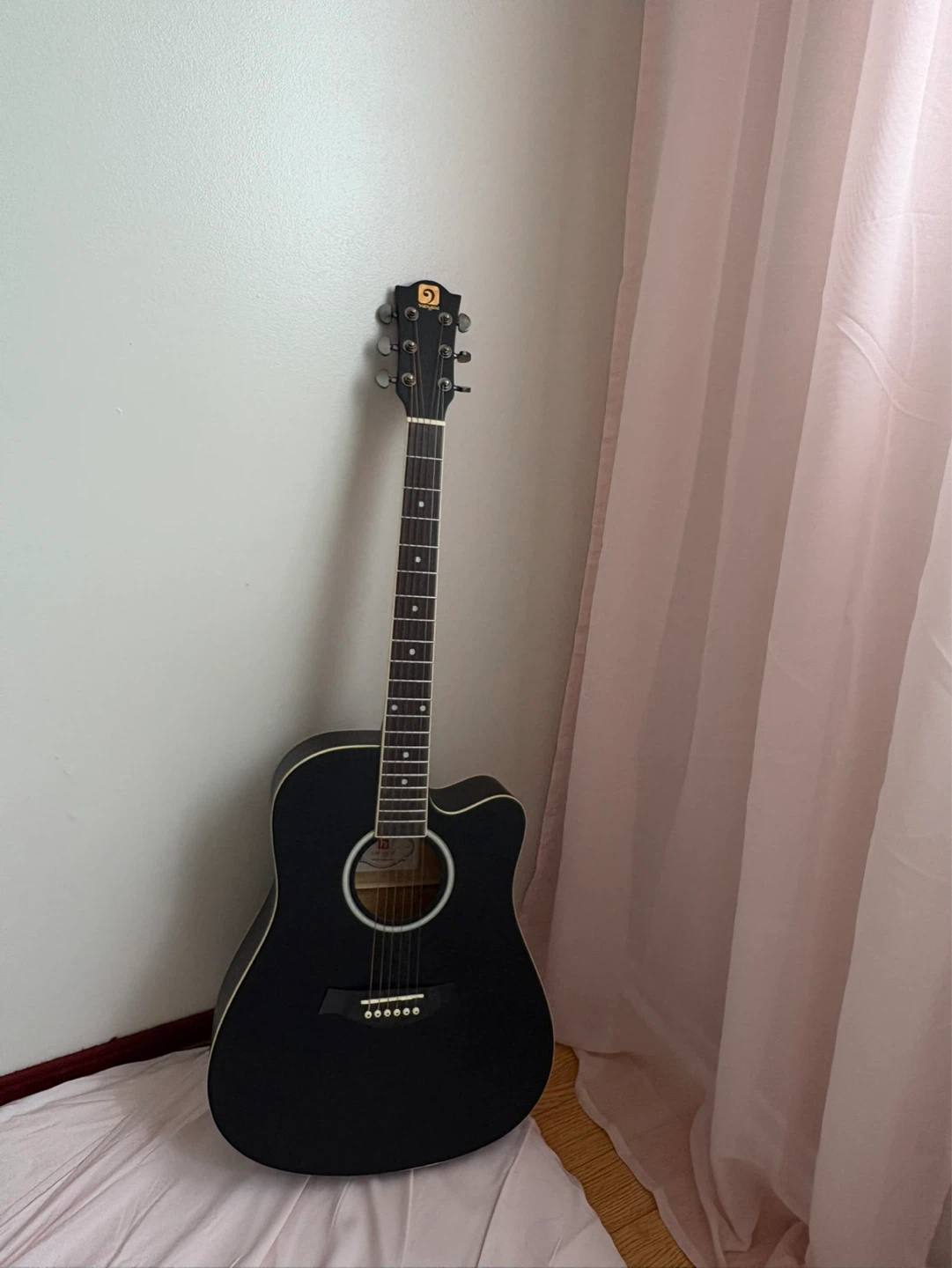 Black Acoustic Guitar