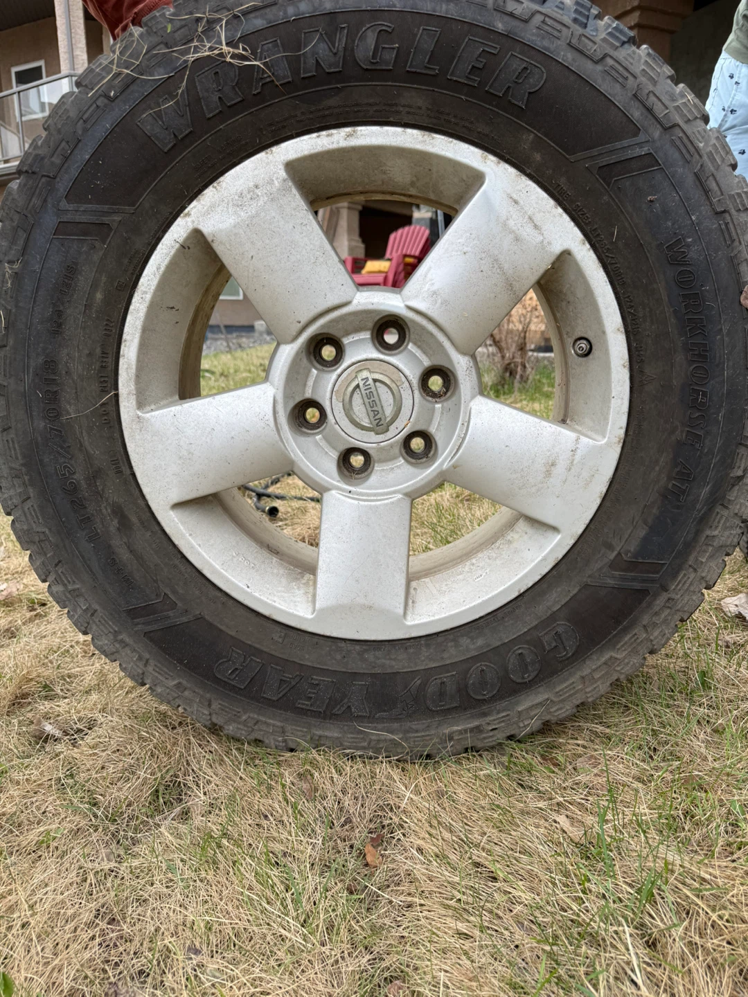 Goodyear Wrangler Workhorse AT LT265/70R18 Tires - photo 2