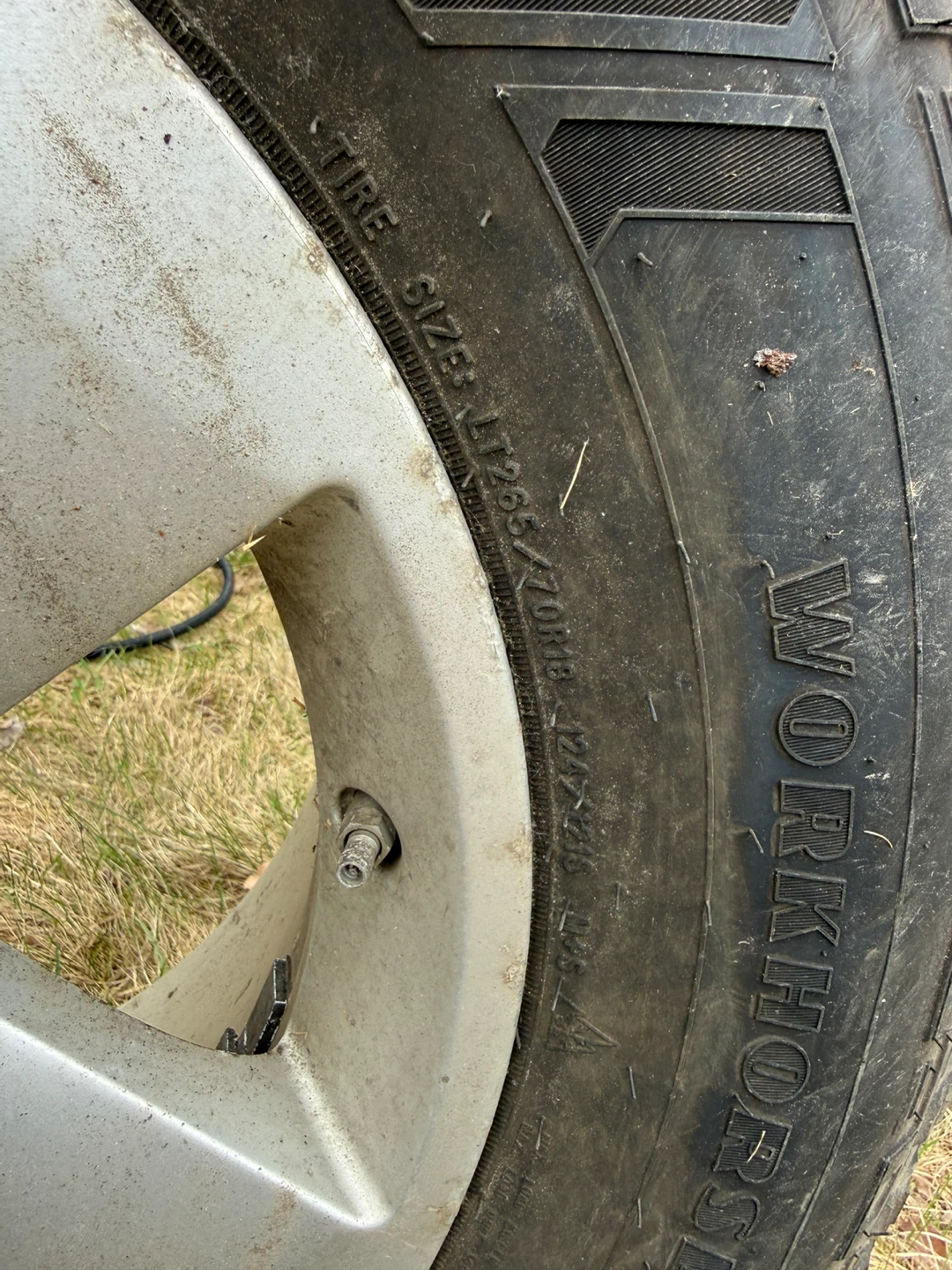 Goodyear Wrangler Workhorse AT LT265/70R18 Tires - photo 4
