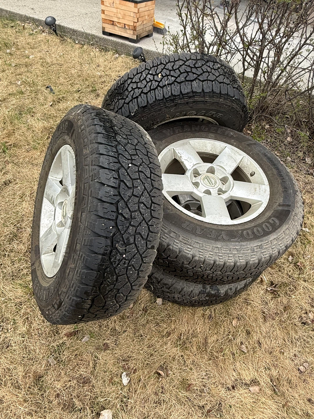 Goodyear Wrangler Workhorse AT LT265/70R18 Tires