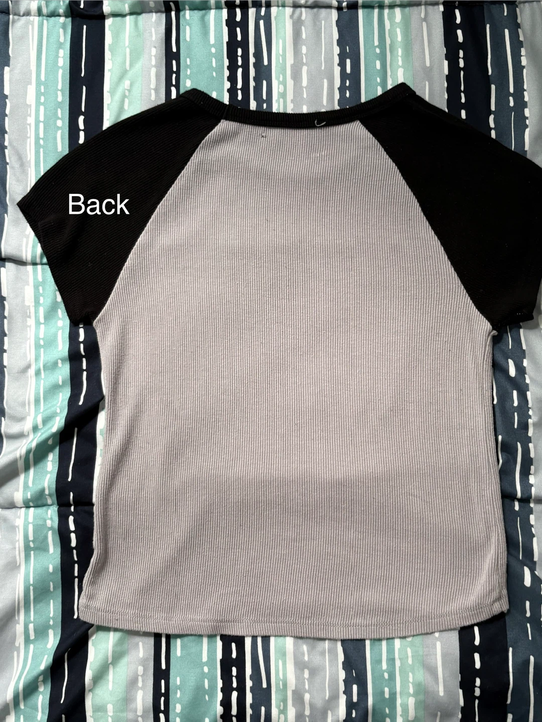 Short Sleeve Ribbed Star Shirt - photo 2