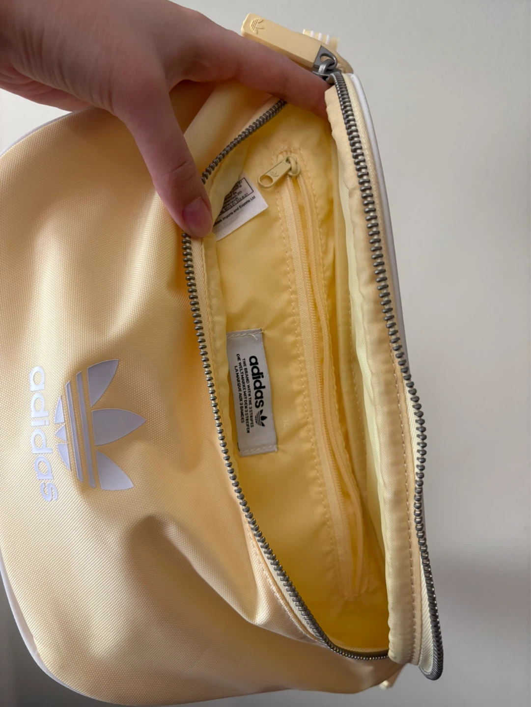 Adidas pastel yellow waist bag/side bag - photo 3