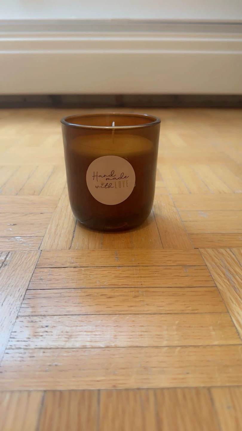 Handmade candle