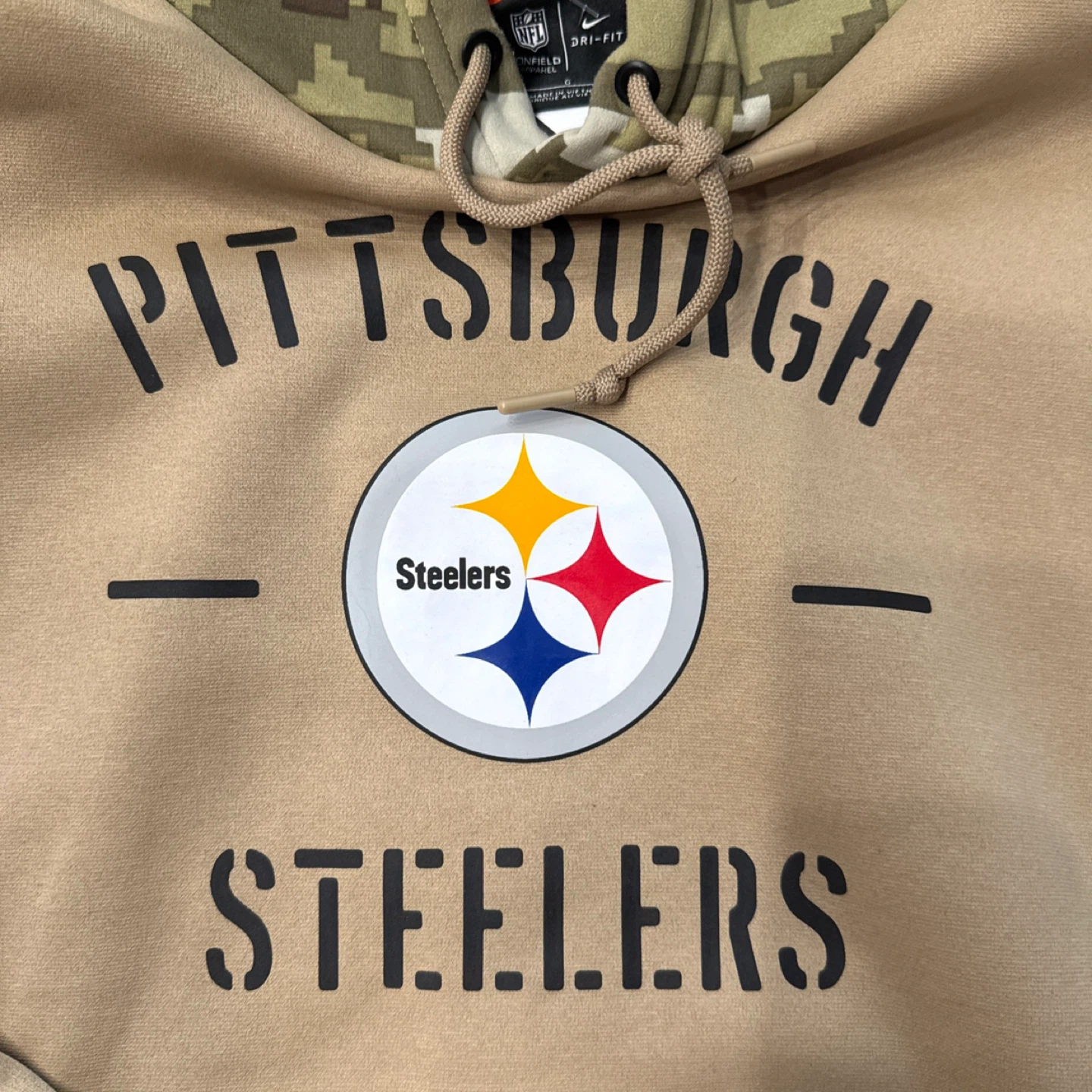 Pittsburgh Steelers Nike Dri-FIT Hoodie - photo 3