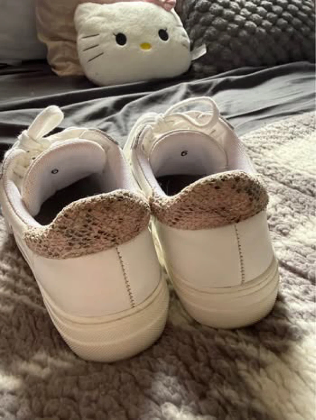 Valentino White Leather Sneakers - photo 4