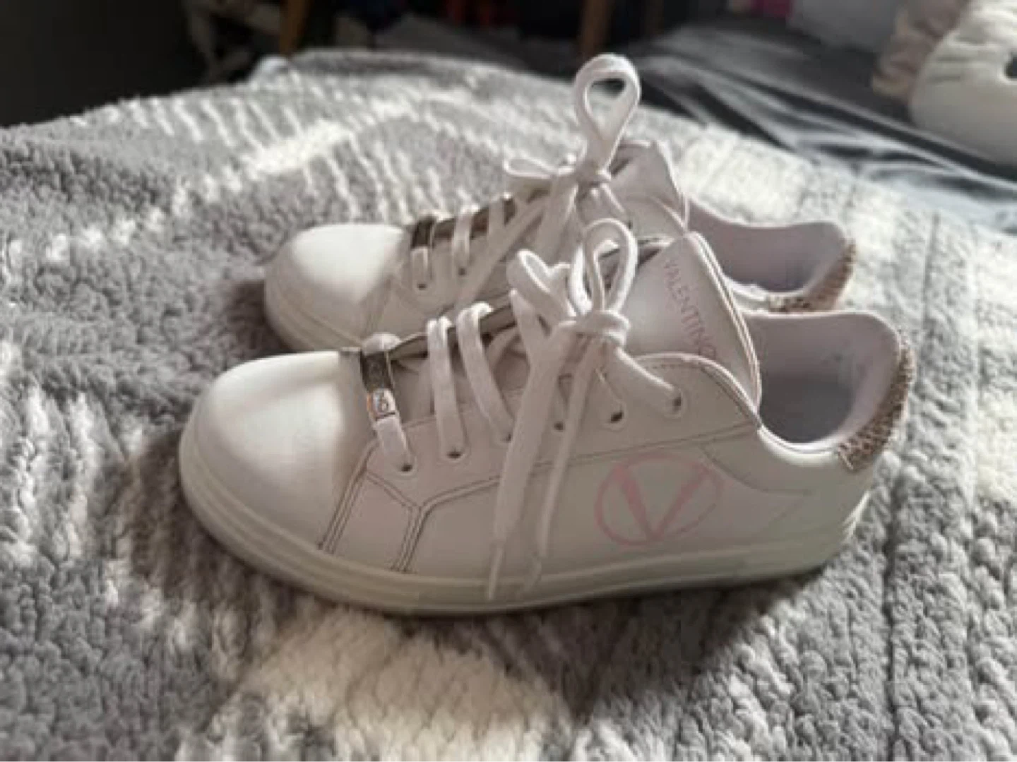 Valentino White Leather Sneakers - photo 3