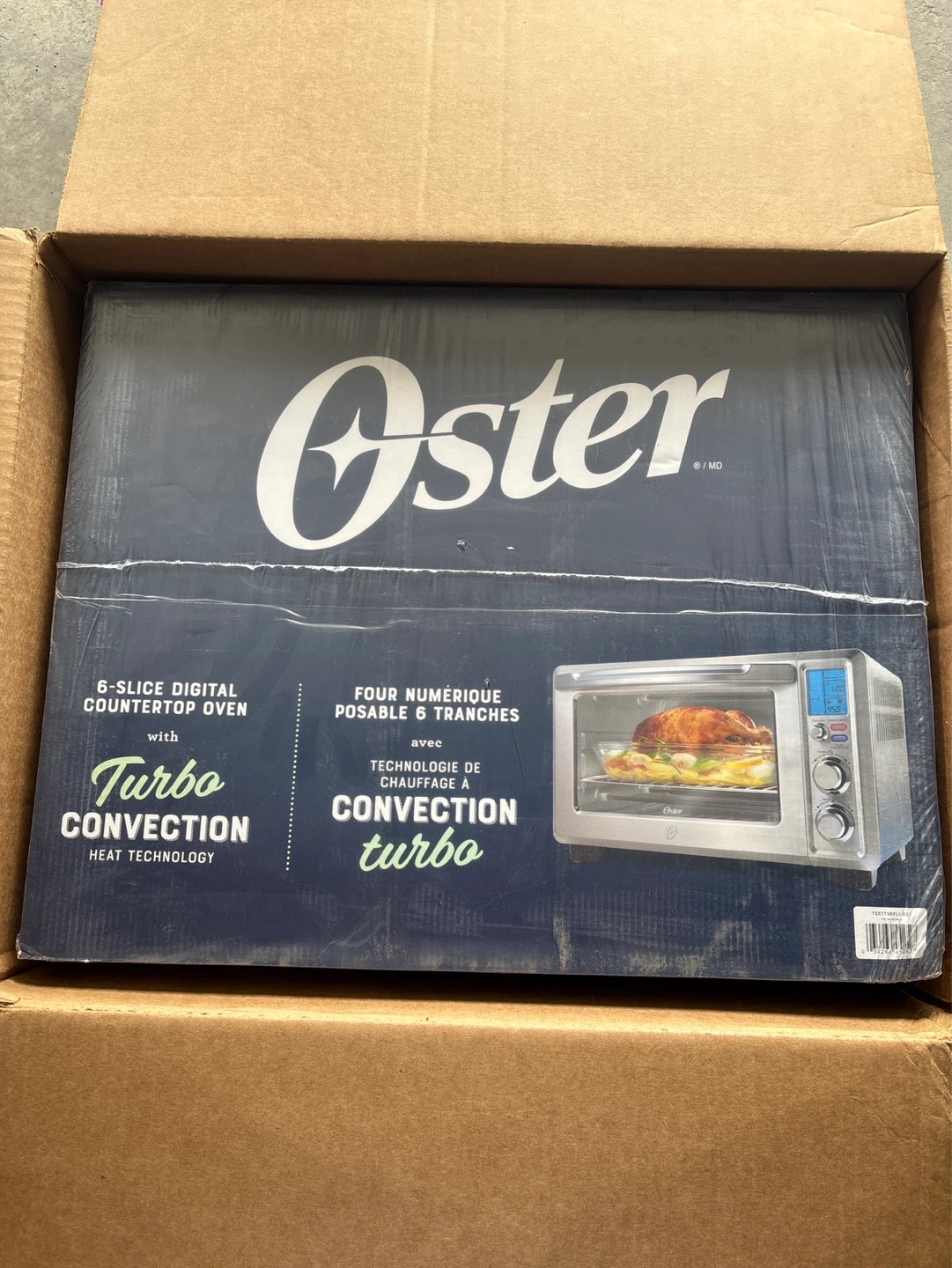 Oster 6-Slice Digital Countertop Oven with Turbo Convection