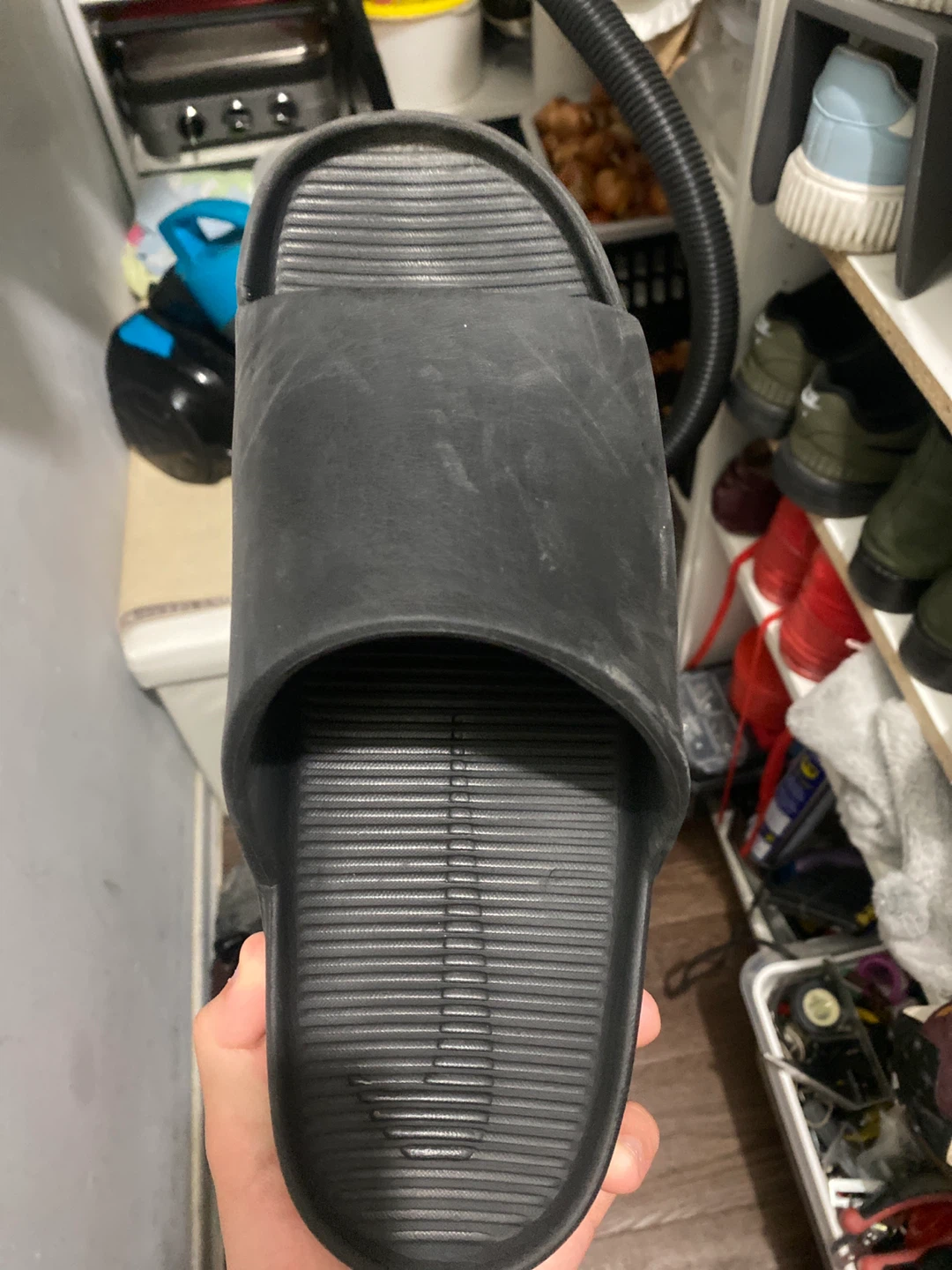 Nike Black Slide Sandals - photo 3