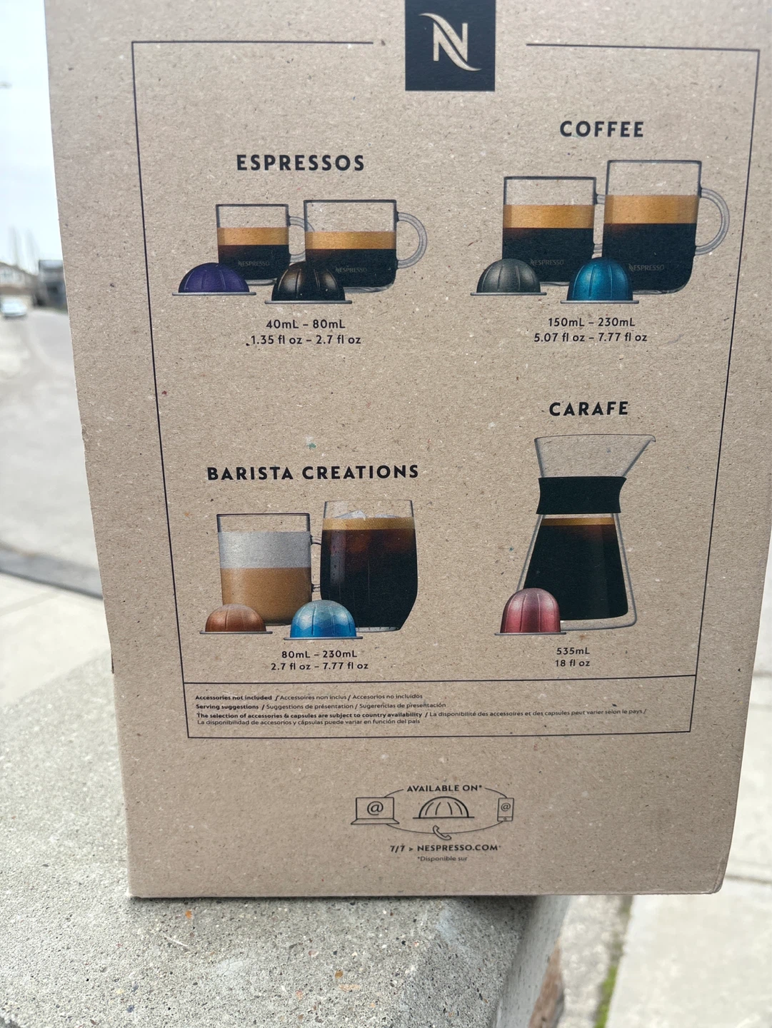 Nespresso Vertuo Next Coffee Machine - Matte Black - photo 2