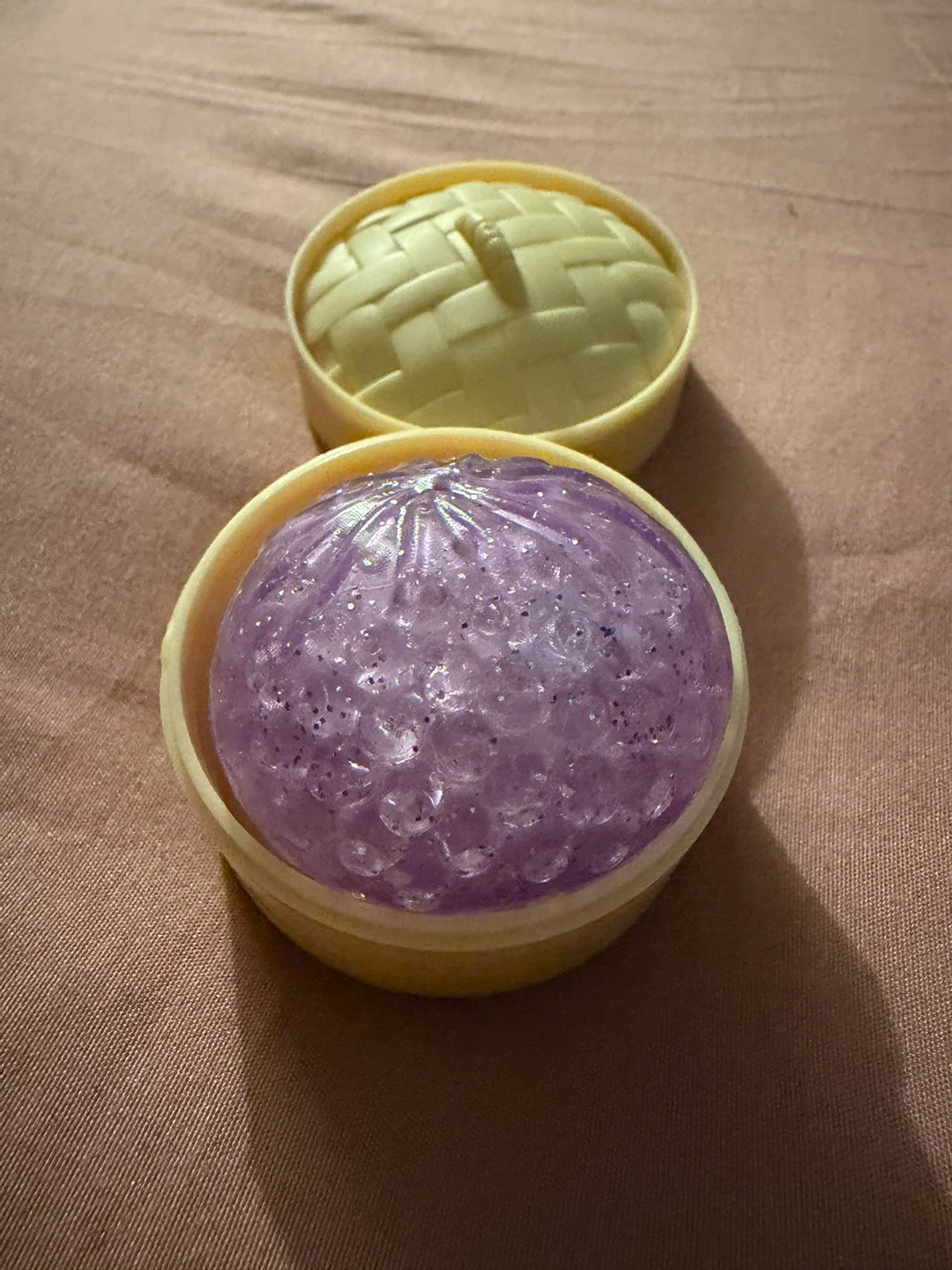 Glitter mini dumpling open box