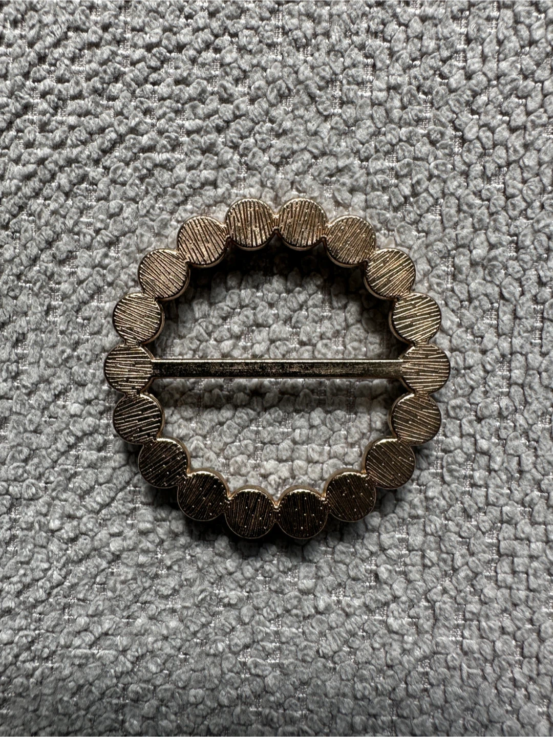 Oval Rhinestone Embellishment Buckle - photo 2