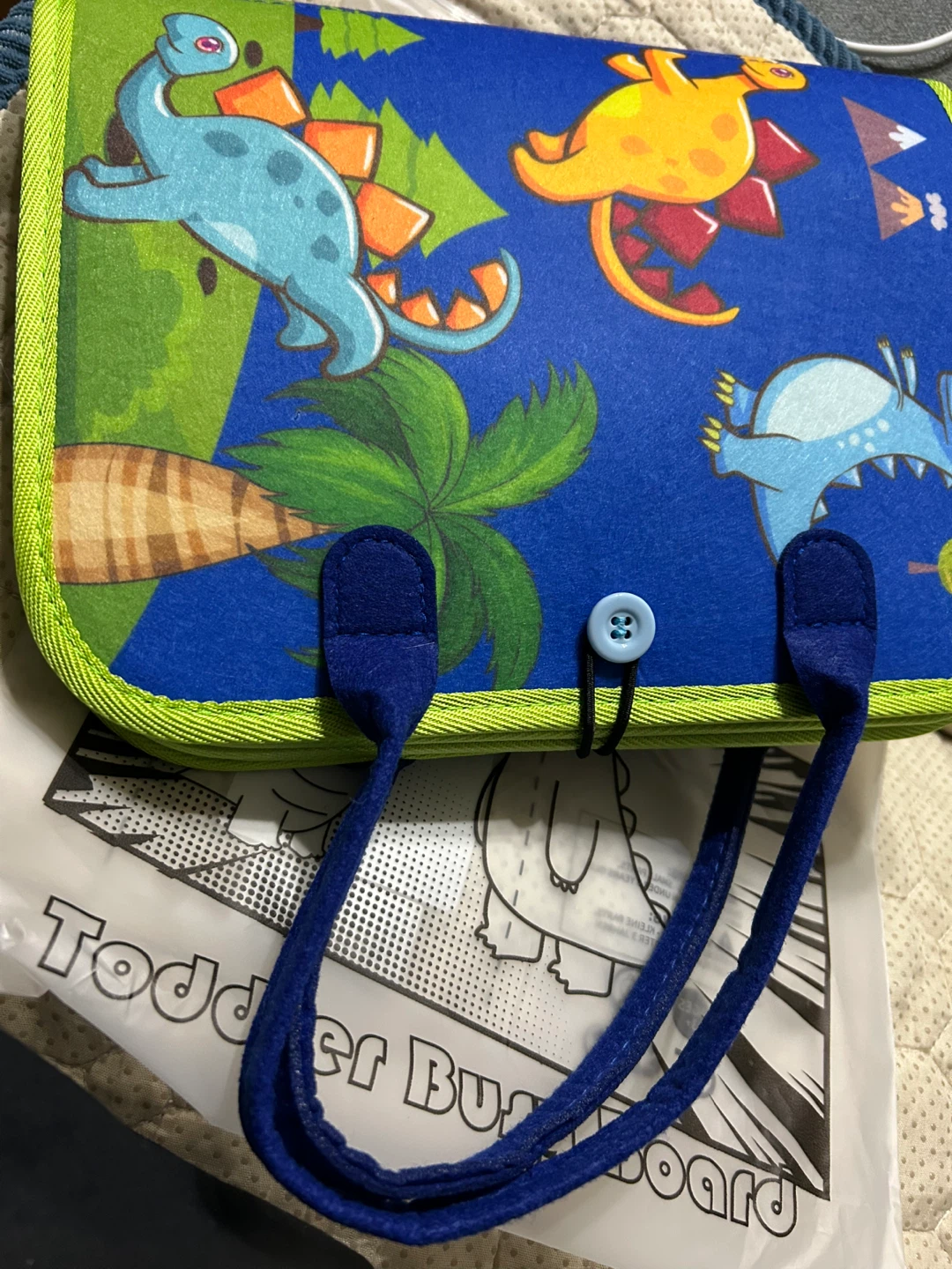 New-Toddler Busy Board Dinosaur Design! - photo 5