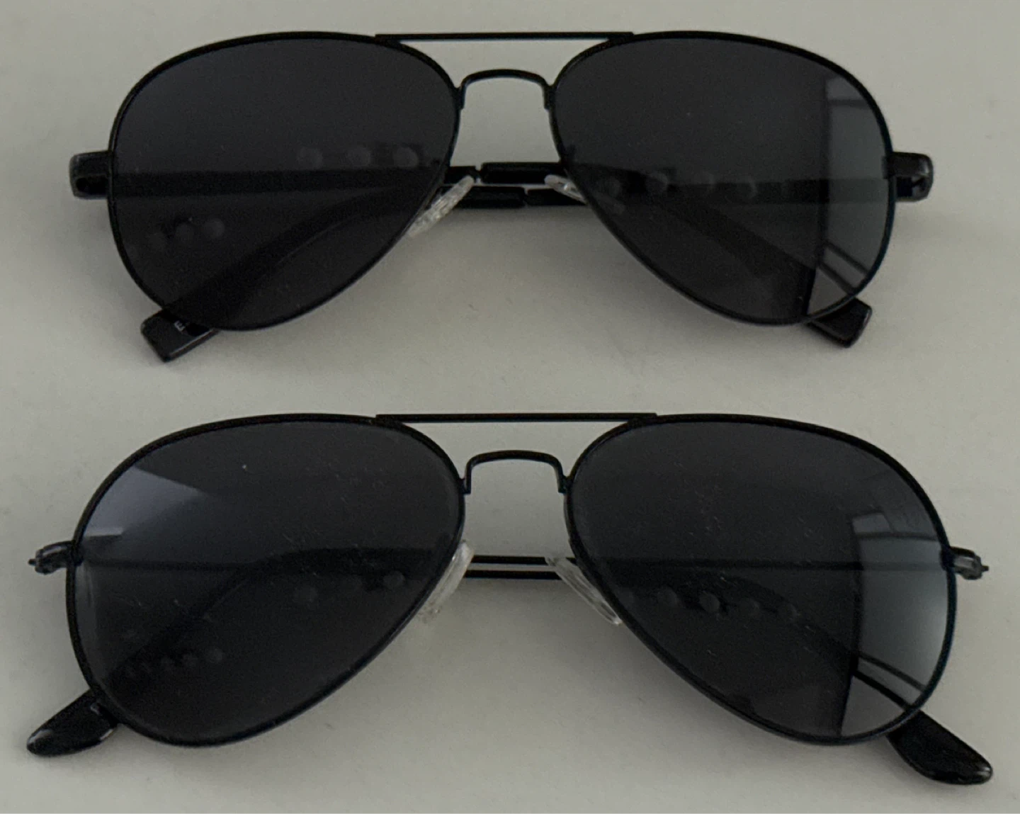 New Black Aviator Sunglasses (2 Pairs)