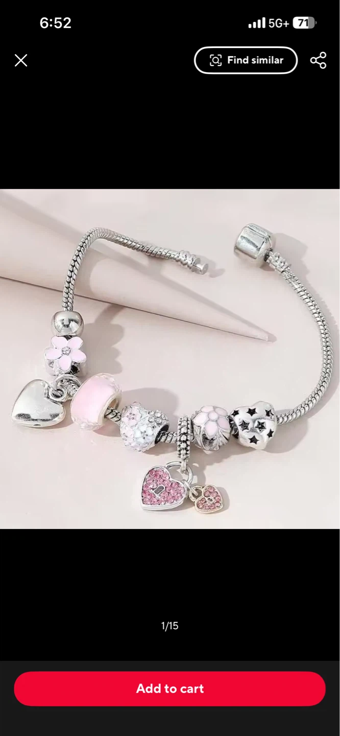 Fashion Charm Bracelets Set - photo 4
