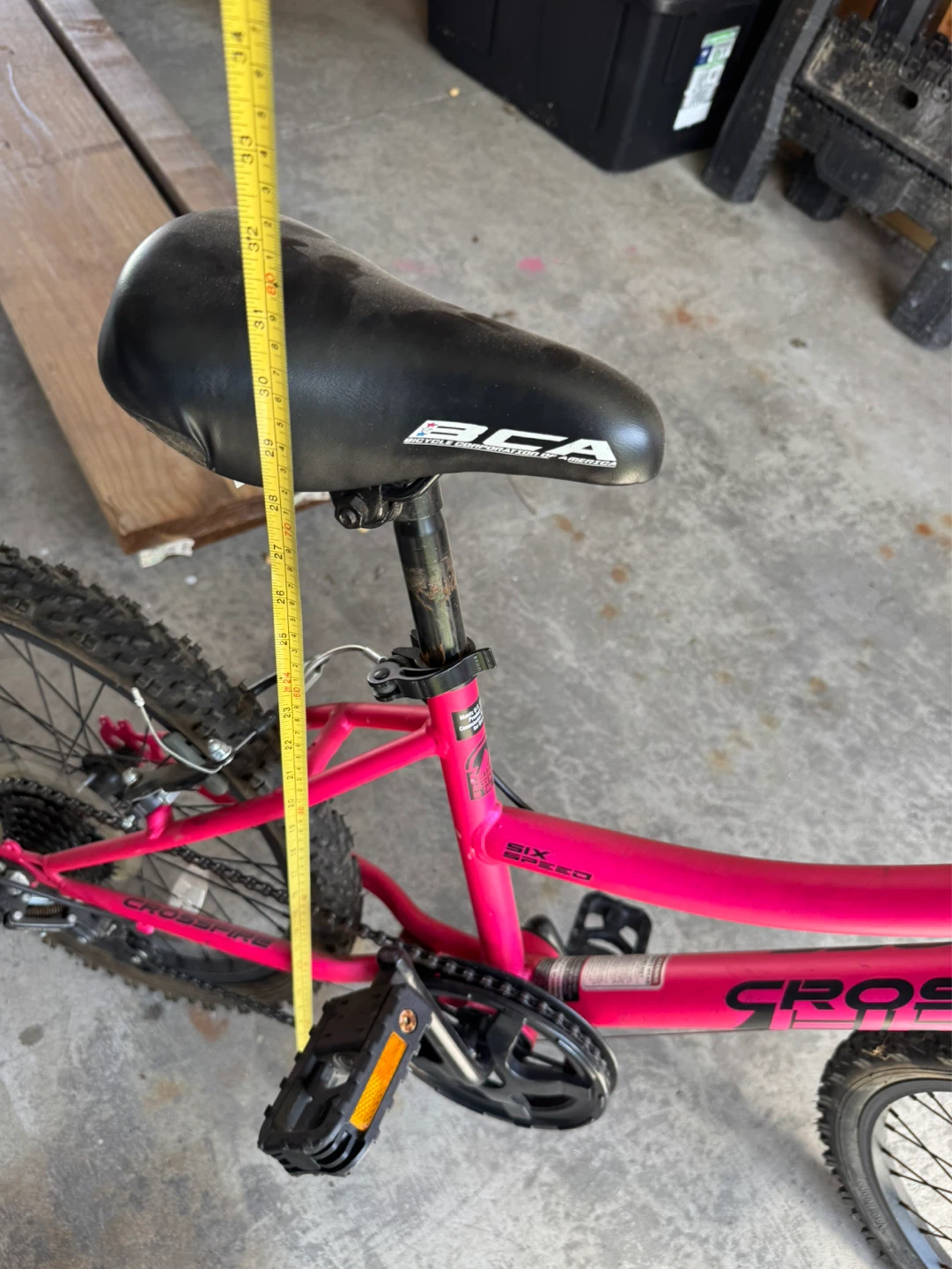 BCA Six Speed "Crossfire" Pink Kids Bike - photo 2