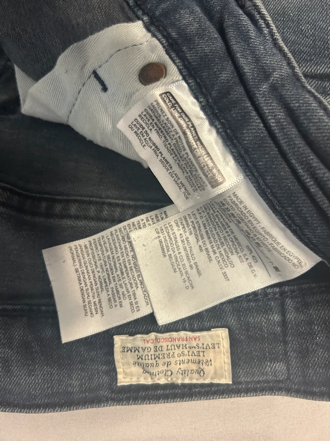 Levi’s 512 Slim Taper Distressed Jeans – W34 L32 - photo 3