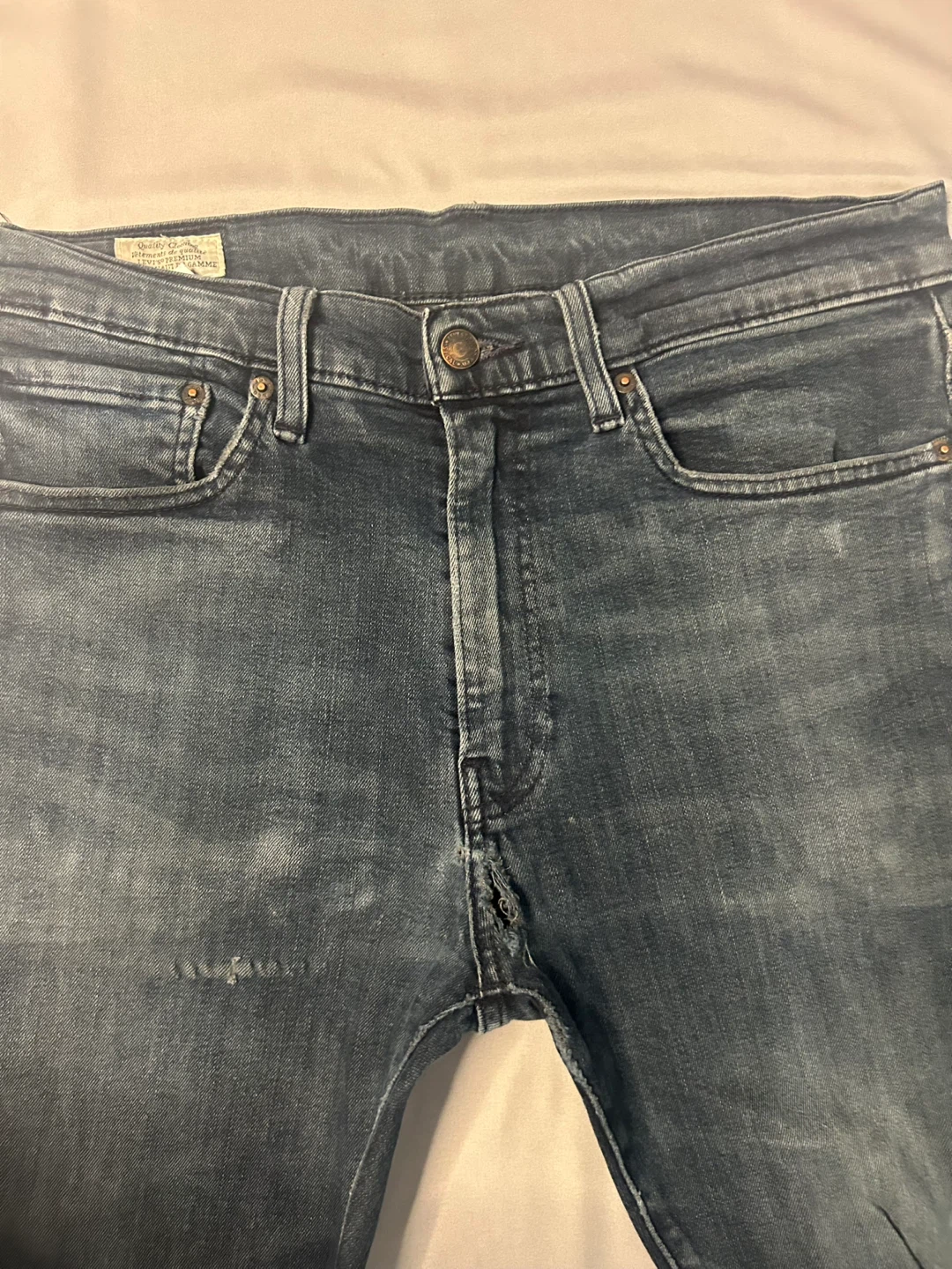 Levi’s 512 Slim Taper Distressed Jeans – W34 L32 - photo 4