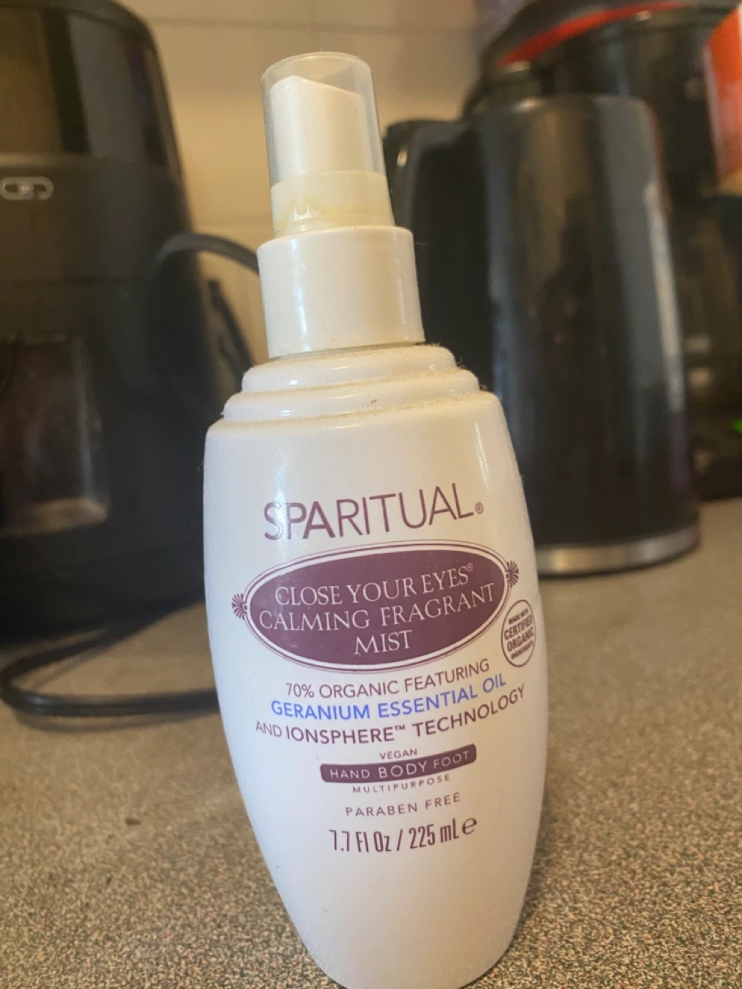 SpaRitual Close Your Eyes Calming Fragrant Mist 7.7oz / 225ml