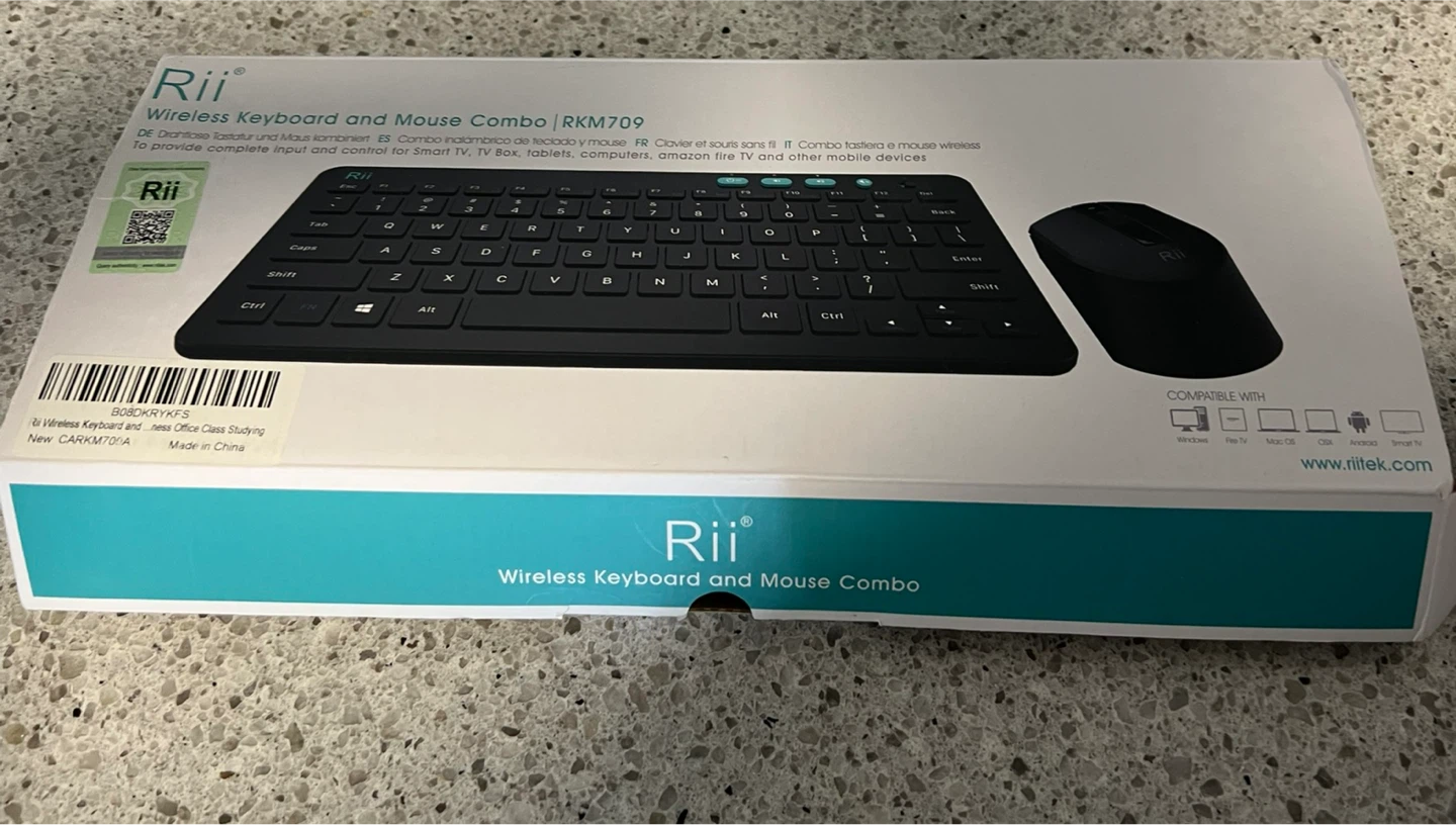 Rii Wireless Keyboard and Mouse Combo RKM709 - photo 2