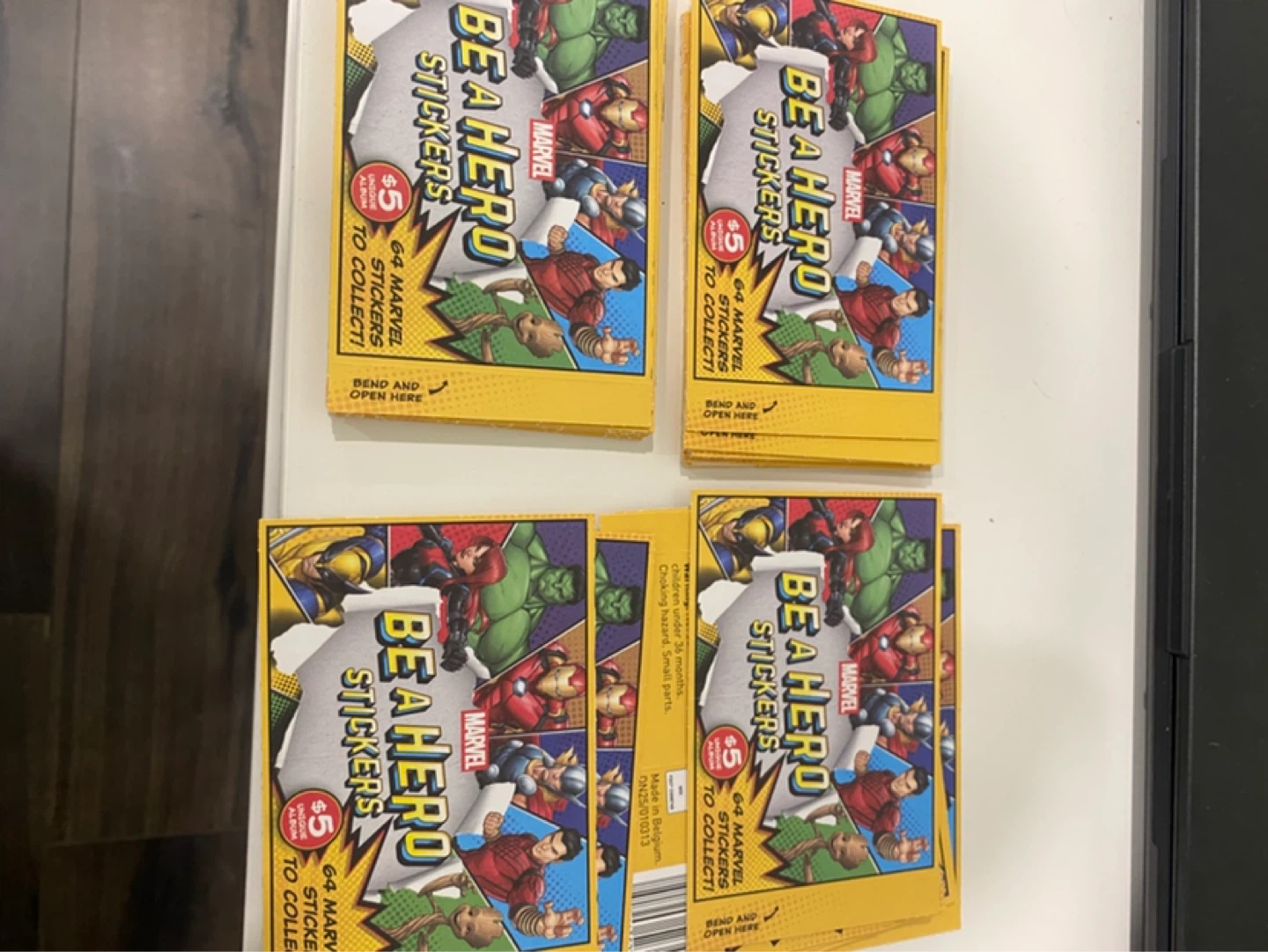 Marvel Be A Hero Stickers - photo 2