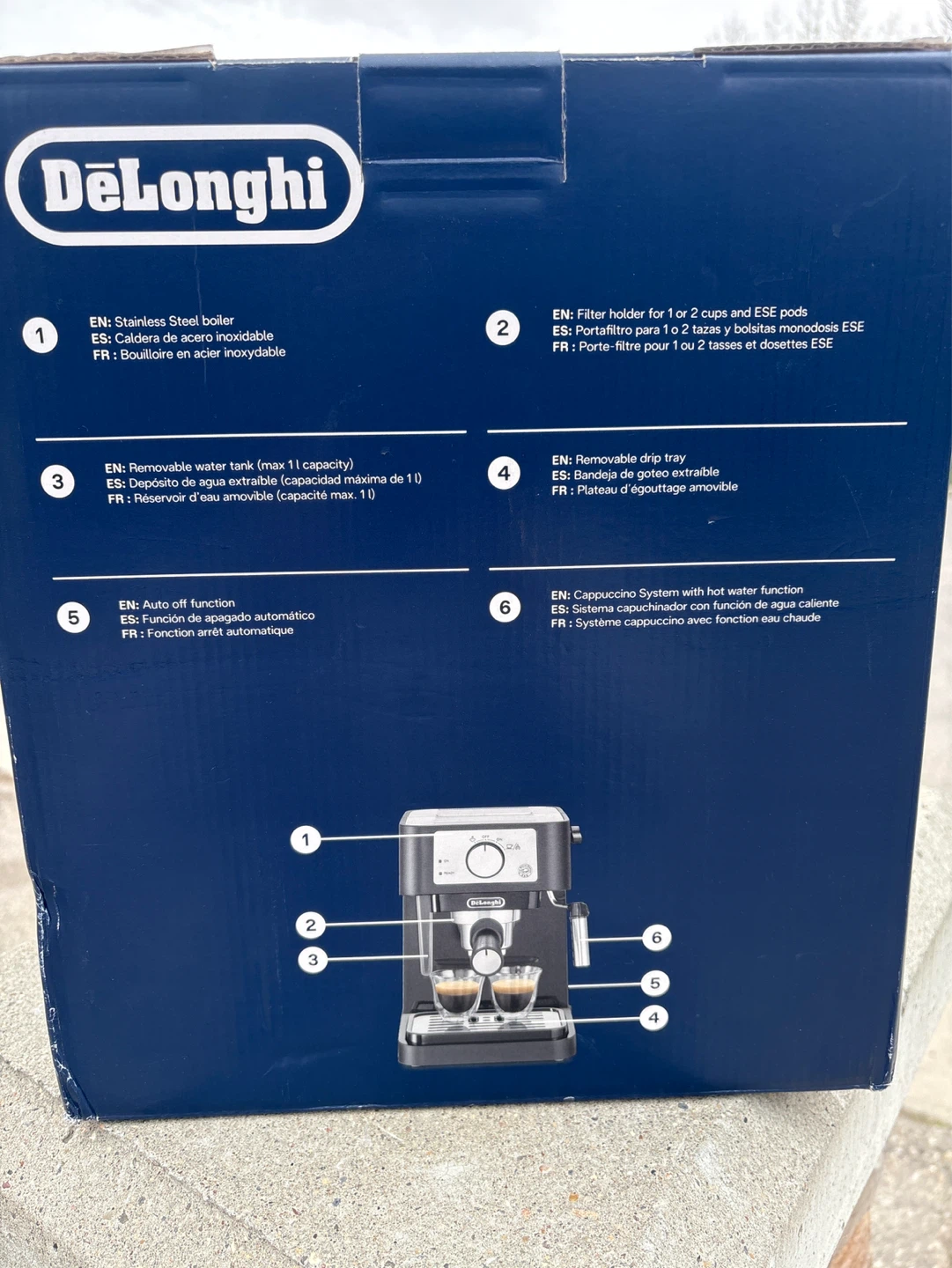 DeLonghi Stilosa Espresso and Cappuccino Maker - photo 2