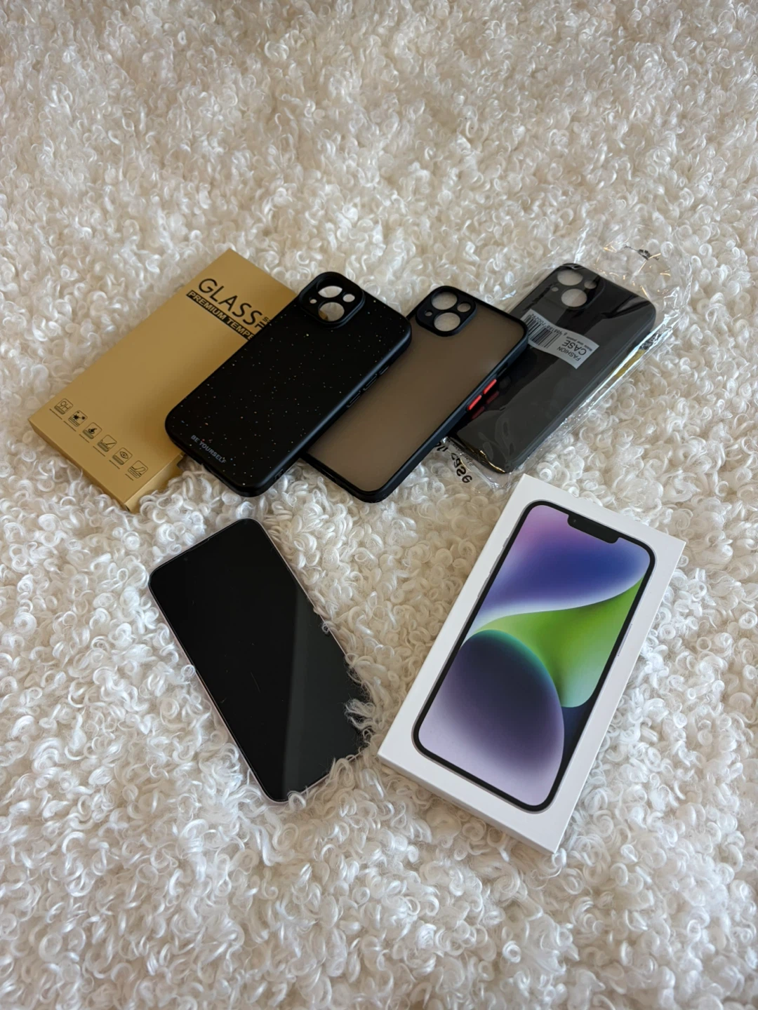 Apple iPhone 14 (128 GB, Purple) with accessories - photo 2