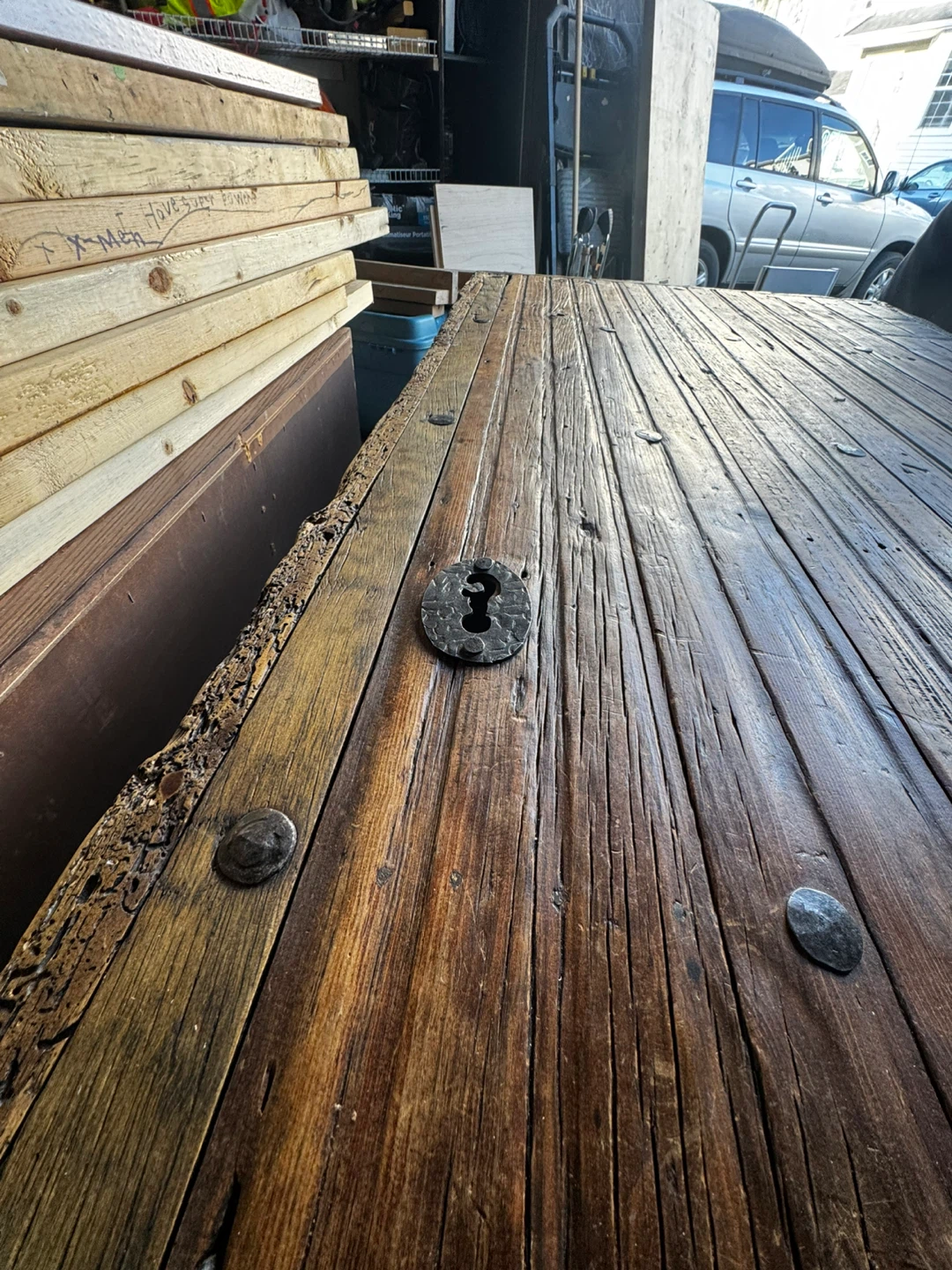 Authentic Handcrafted Rustic Dining Table – Made in Mexico